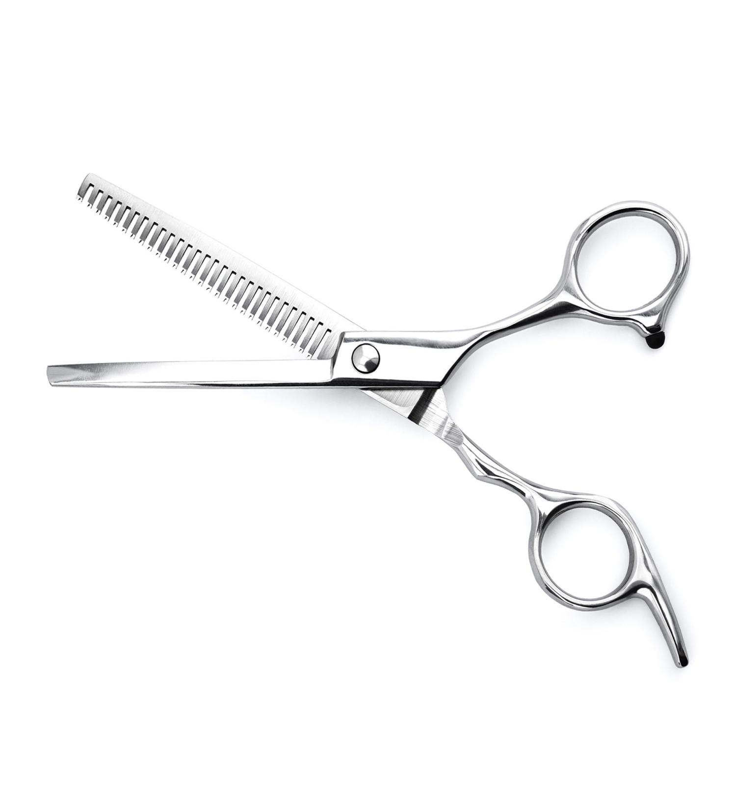Precorn Effy Scissors for Dogs & Cats | High-Quality Toothed Metal Scissors for Gentle Grooming & Thinning | Essential Animal Hair Cutting Accessories - Buy Online on GoSupps.com