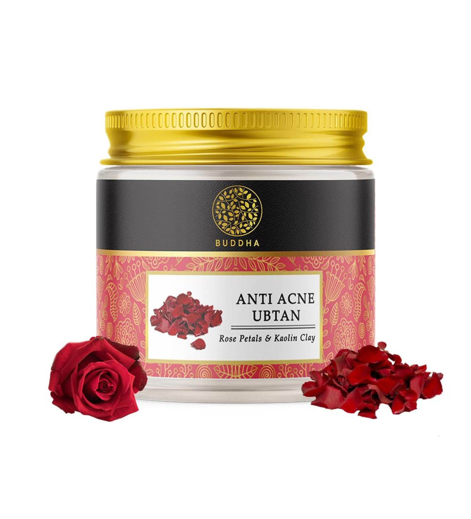 Buy Chemical-Free Acne Ubtan (50g) - Exfoliate Pimples & Rough Skin with Premium Clays | International Shipping - Buy Online on GoSupps.com