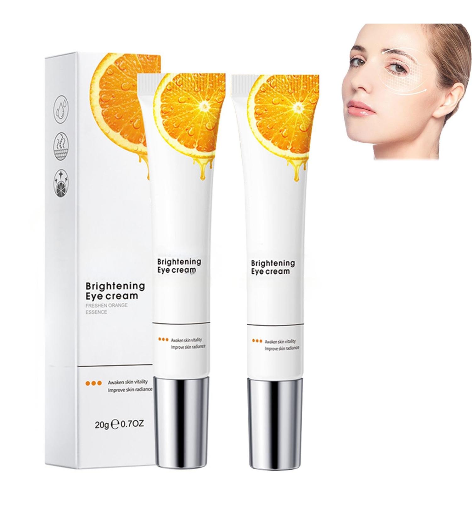 SADOER Brand Franchises 2 pieces vitamin C antifatigue eye cream direct effect eye serum optimal eye care eye whitening stick for cooling eye balm against dark circles and swelling 4 - Buy Online on GoSupps.com