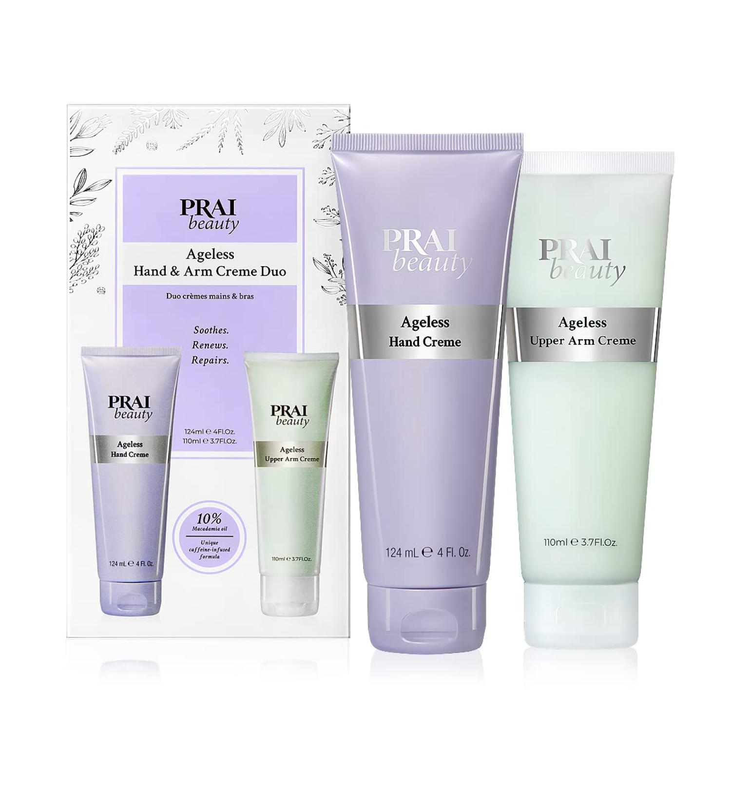 Prai Ageless Upper Arm & Hand Cr me Duo - Firm Smooth and Hydrate | International Shipping Available - Buy Online on GoSupps.com