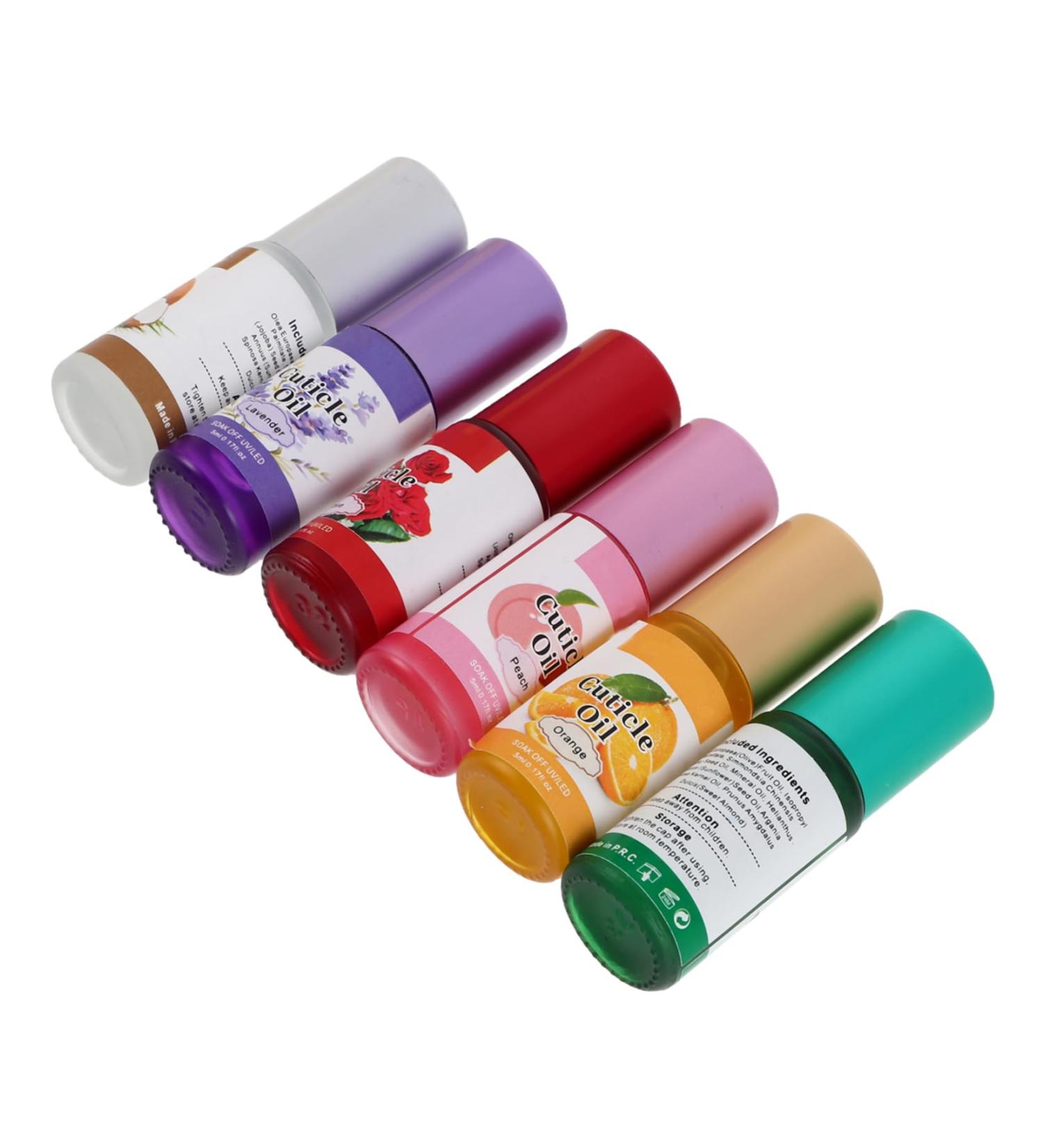 6 Pi ces Cuticle Oil Set Rollerball Nail Oil For And Repair Fast Absorbing Nourishing Treatment For Dry Damaged Nail Edges - Buy Online on GoSupps.com