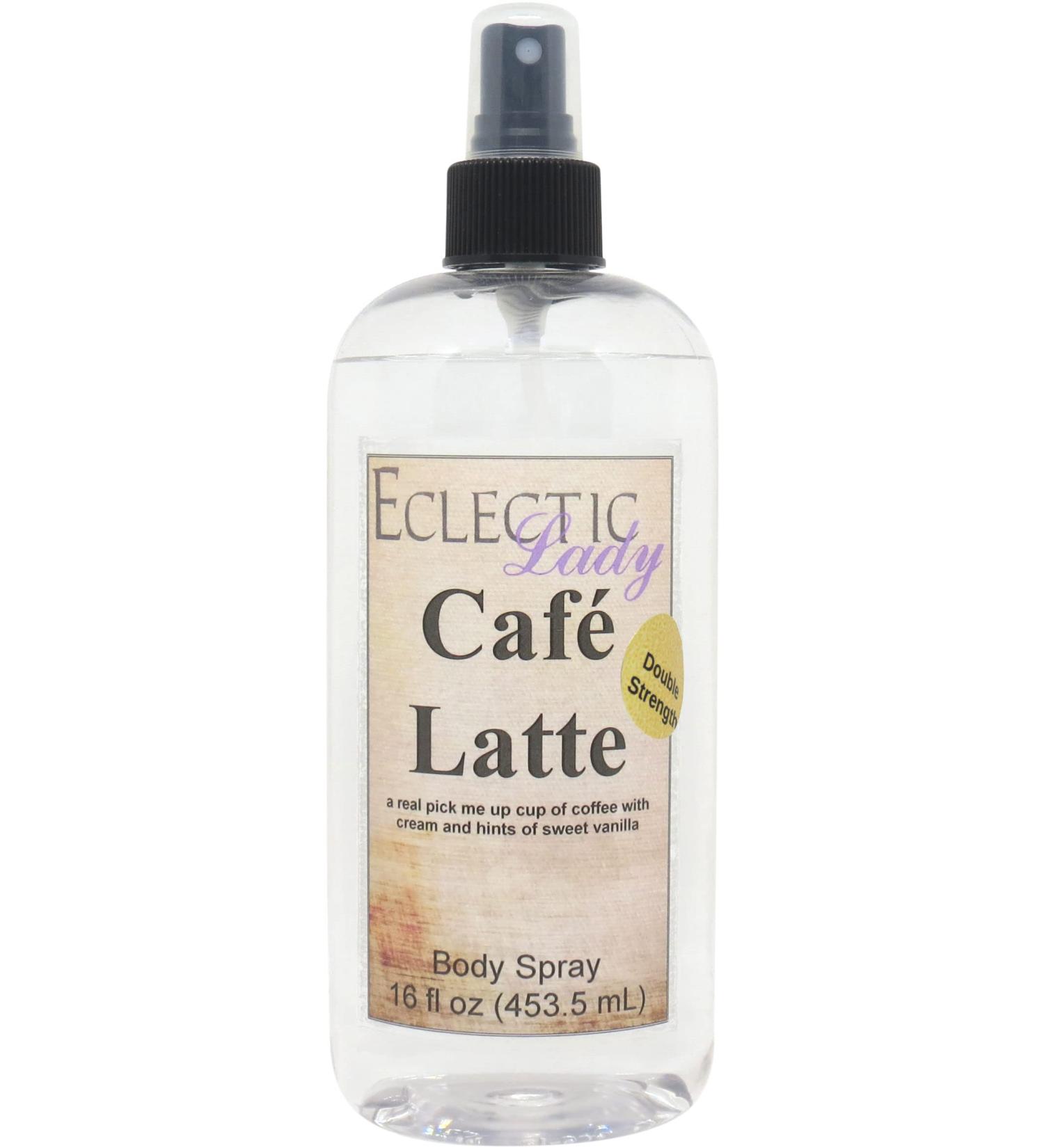 Cafe Latte Body Spray (Double Strength) 16 ounces Body Mist for Women with Clean Light & Gentle Fragrance Long Lasting Perfume with Comforting Scent for Men & Women Cologne with Soft Subtle 16 Fluid Ounces (Double Strength) - Buy Online on GoSupps.com