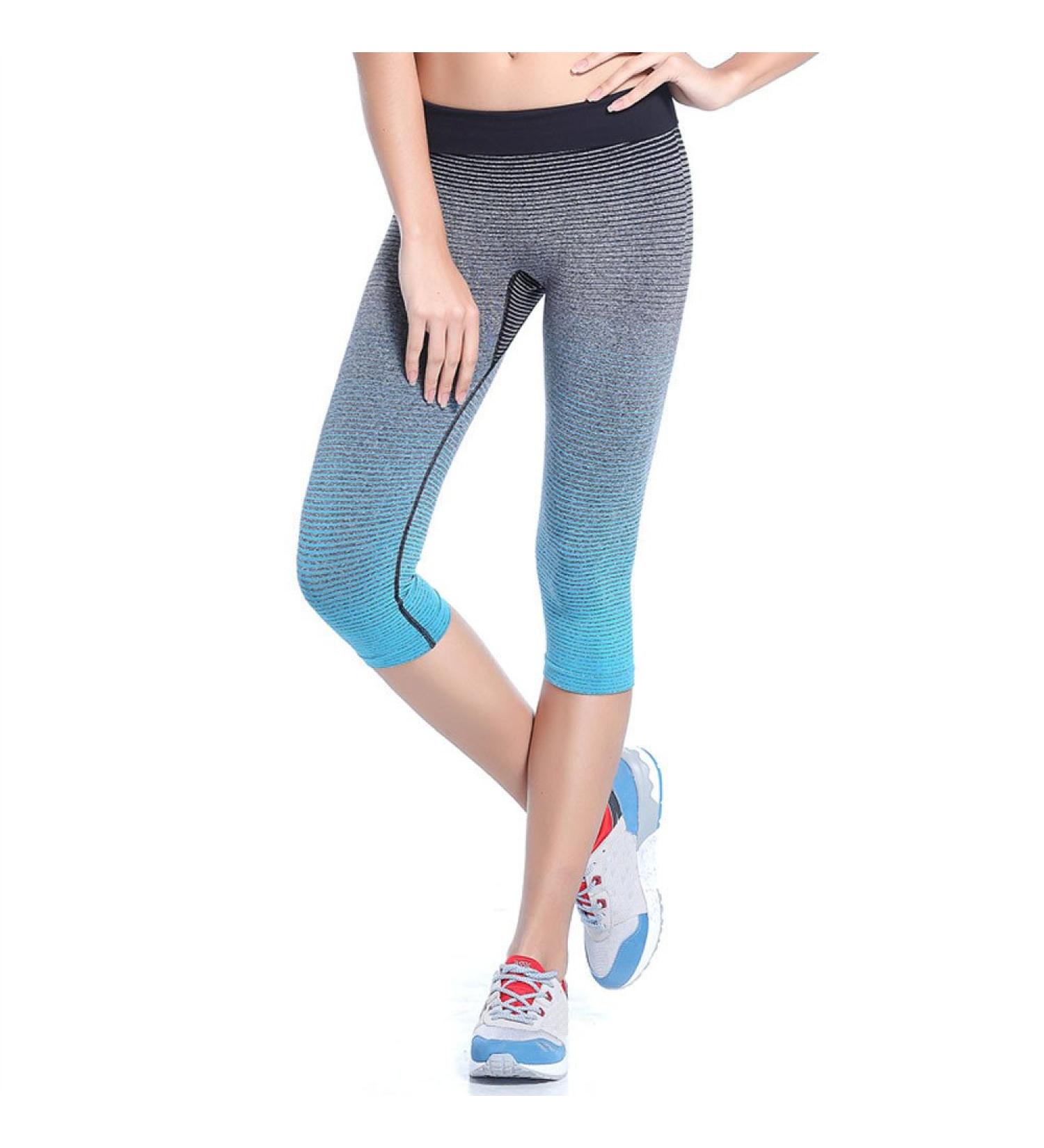 Girls Leggings Coconano Women Sports Yoga Pants Elastic Compression Tights Fitness Women Running Trouser Green M - Buy Online on GoSupps.com