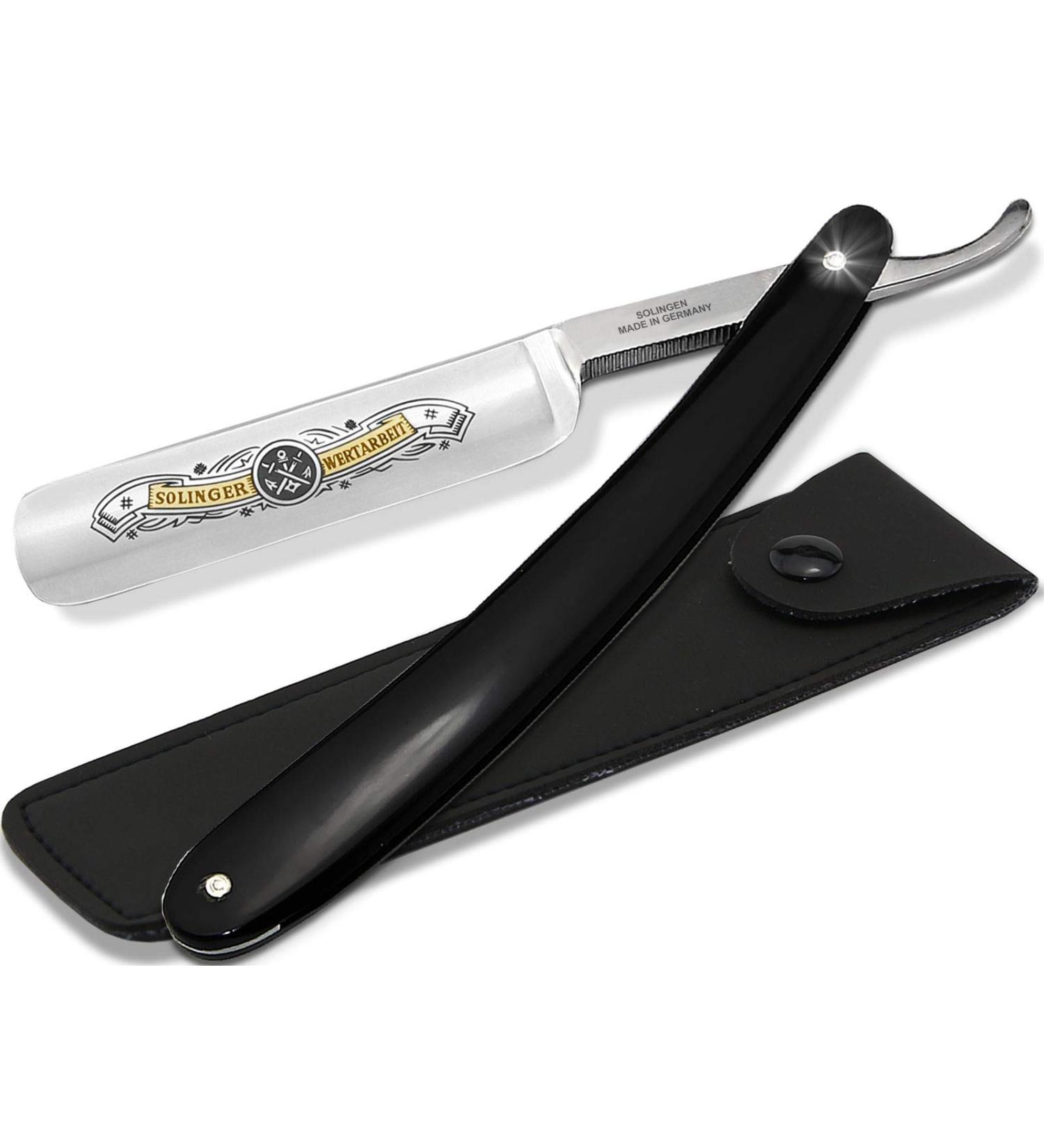 Professional Solingen Razor - German-Made with Etching & Storage Case | International Shipping Available - Buy Online on GoSupps.com