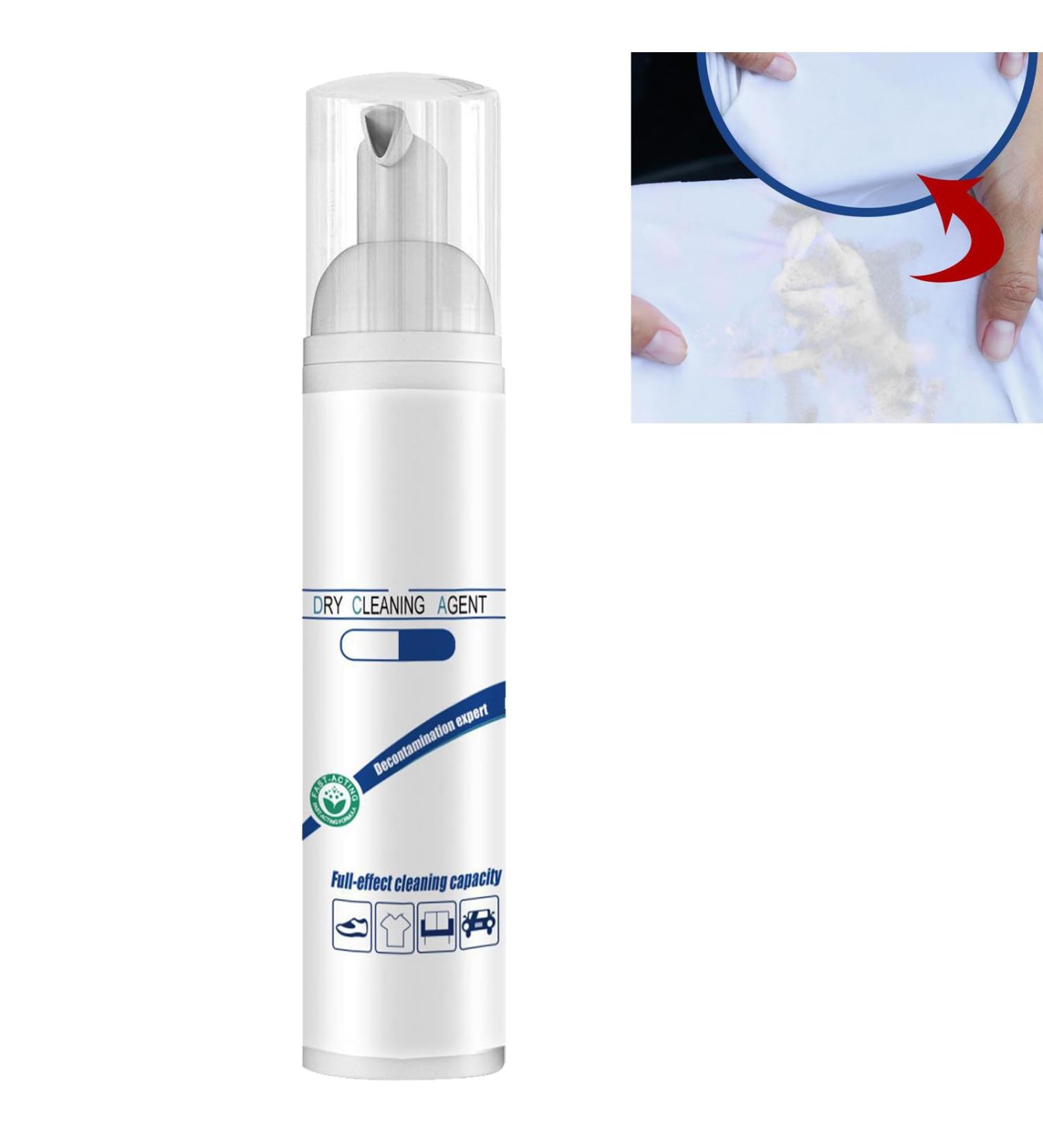 KOAHDE Dry Spot Cleaner For Clothes Dry Clothes Cleaning Spray Down Jacket Cleaner Waterproofing Spray for Jackets Clothing Cleansing Foam Dry Care Stain Remover For Clothing Jacket Wash-Free Spray - Buy Online on GoSupps.com