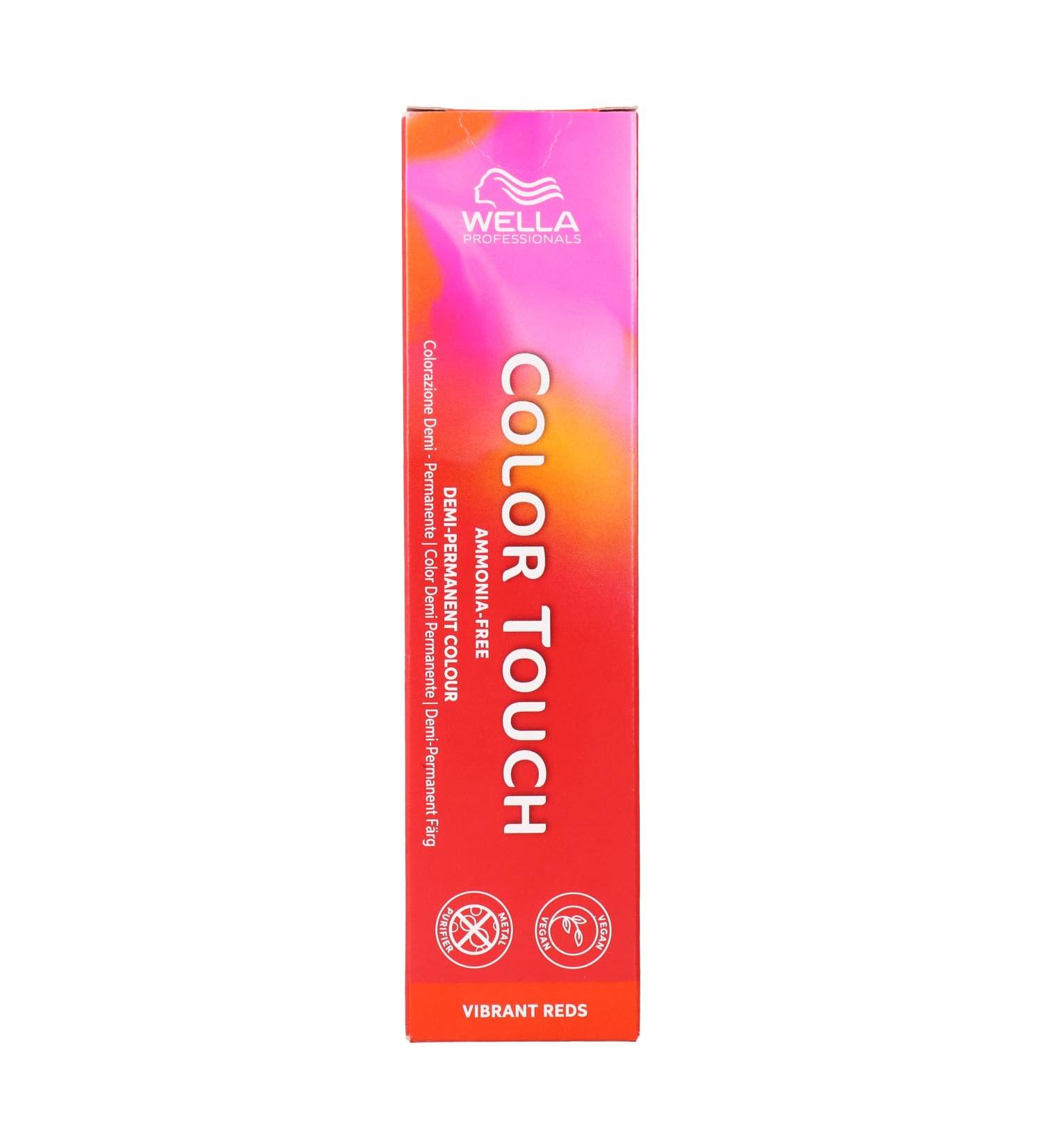 Wella Professionals Wella Color Touch Vibrant Reds 3/66 Beaujolais Dark 60 ml - Ammonia-Free Semi-permanent Color