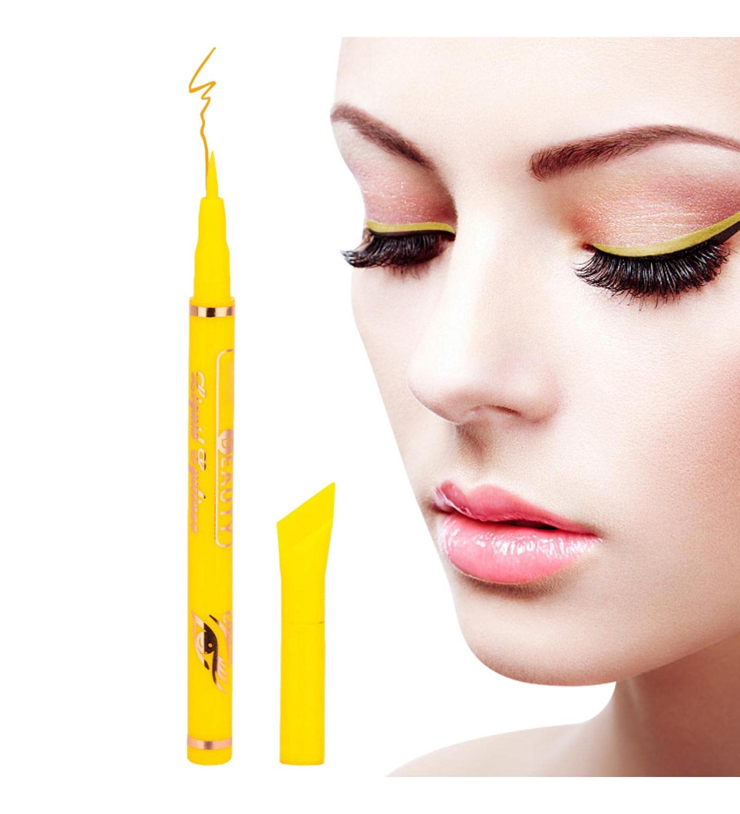 Liquid Eyeliner Long-Wear Eye Liner Waterproof Eye Makeup Pencil Smooth Quick-dry Eyeliner Makeup for Work Leisure Time Dating Outgoing Daily Vacation Lambo Wingtail Eyeliner_04# - Buy Online on GoSupps.com