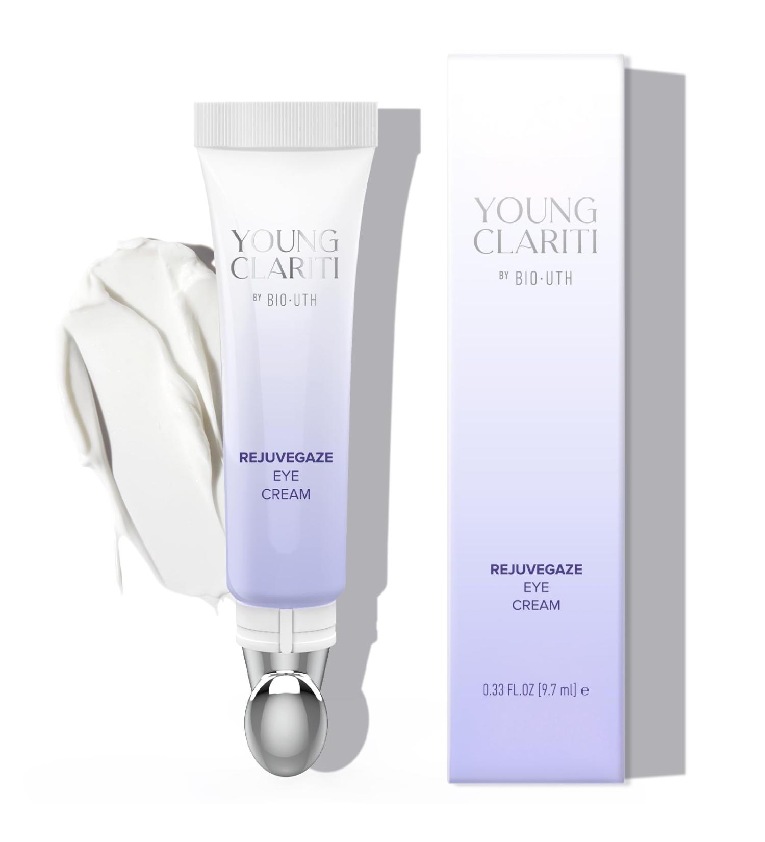 Retinol Eye Cream - Anti-Aging Under Eye Treatment for Dark Circles & Puffiness with Lotus Leaf Extract | Made in USA - Buy Online on GoSupps.com