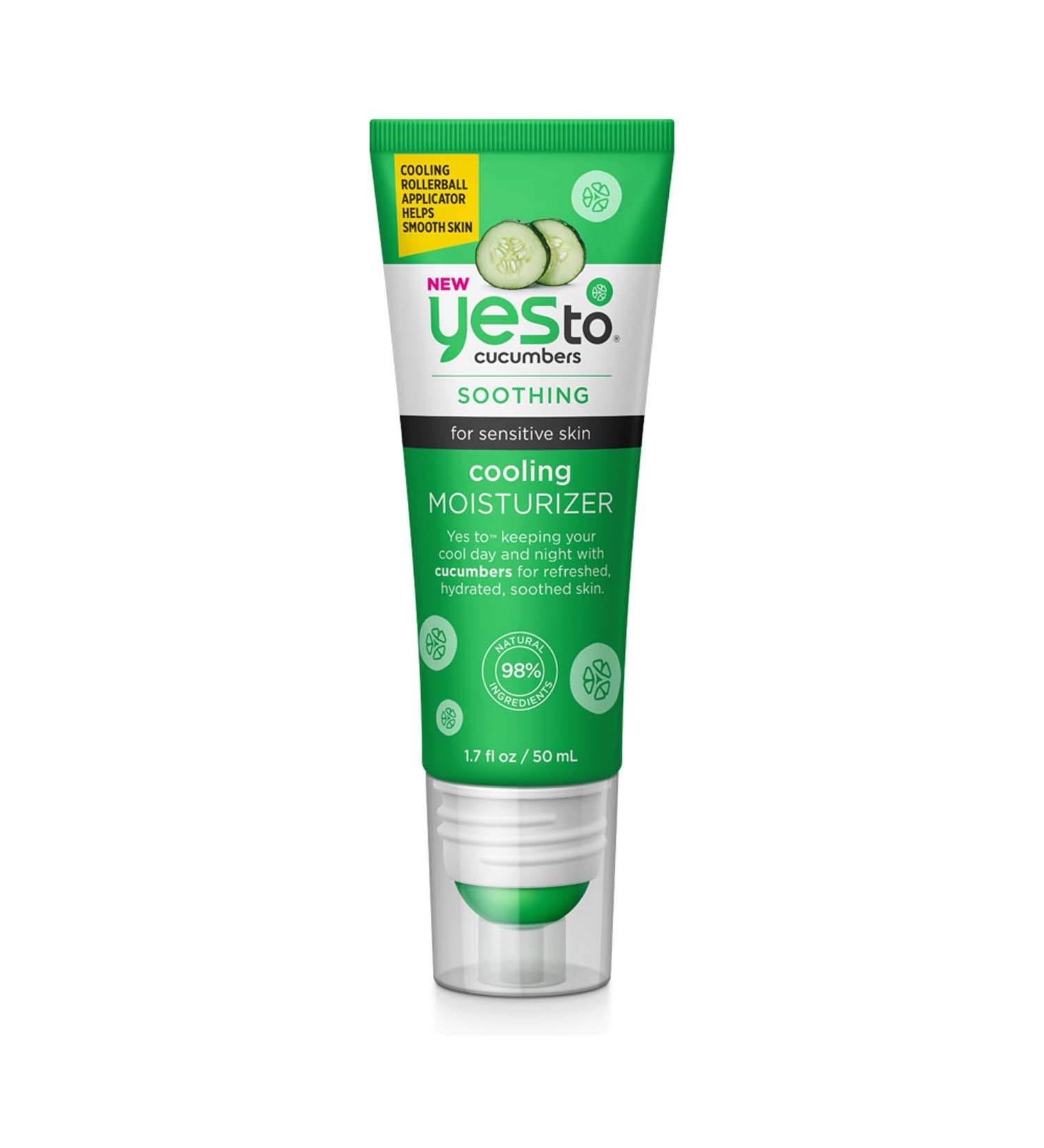 Yes To Cucumbers Cooling Moisturizer - Soothing Hydration for All Skin Types | International Shipping Available - Buy Online on GoSupps.com