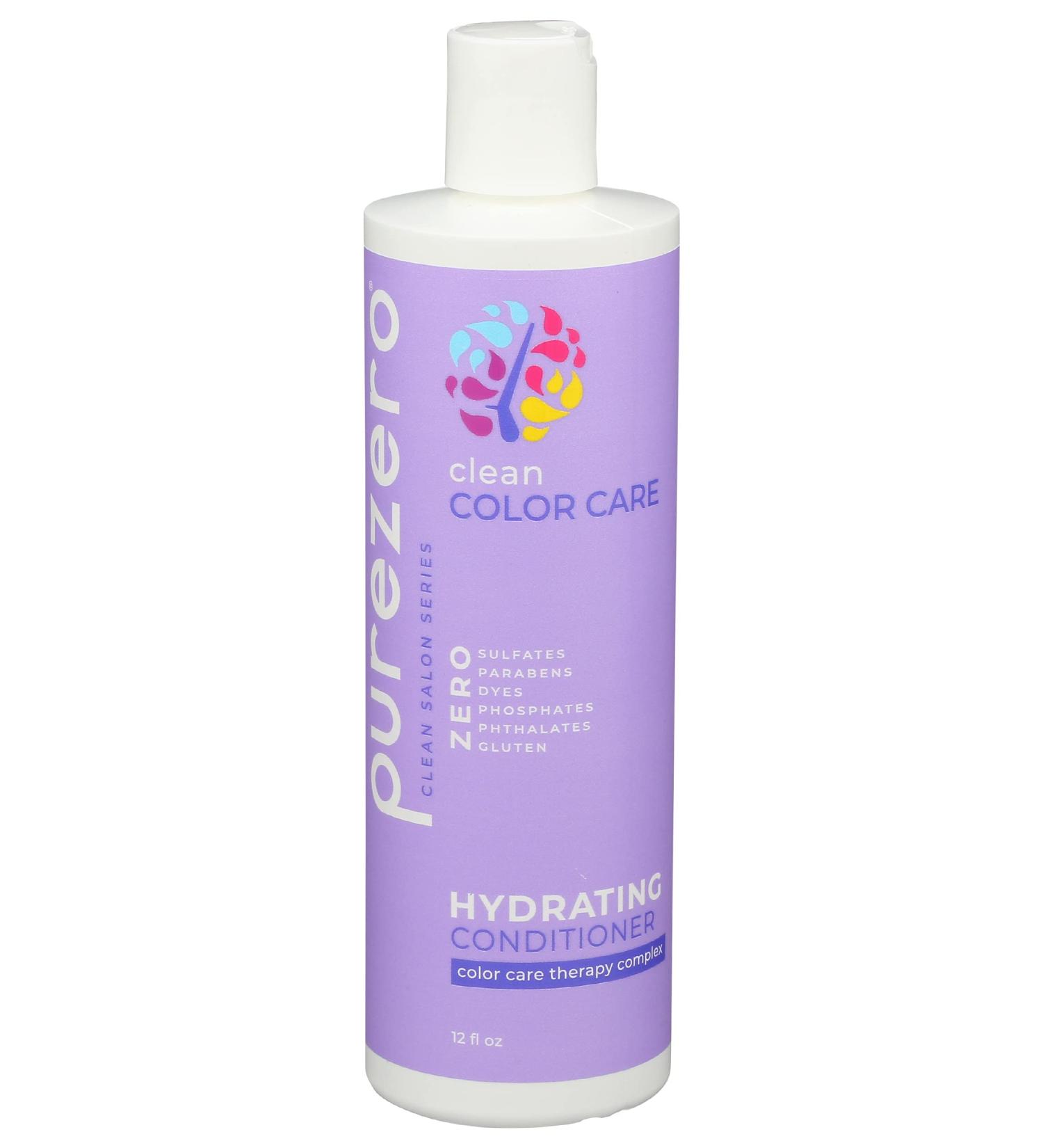 Buy PUREZERO Clean Color Care Hydrating Conditioner - 12 FZ | Hydrating Color Safe International Shipping Available - Buy Online on GoSupps.com