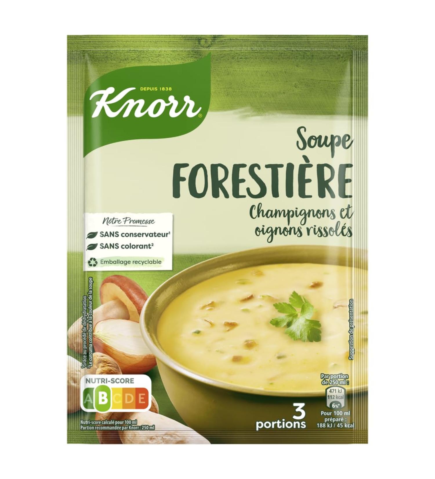 Knorr Forest Soup Mushrooms and Onions, 85g