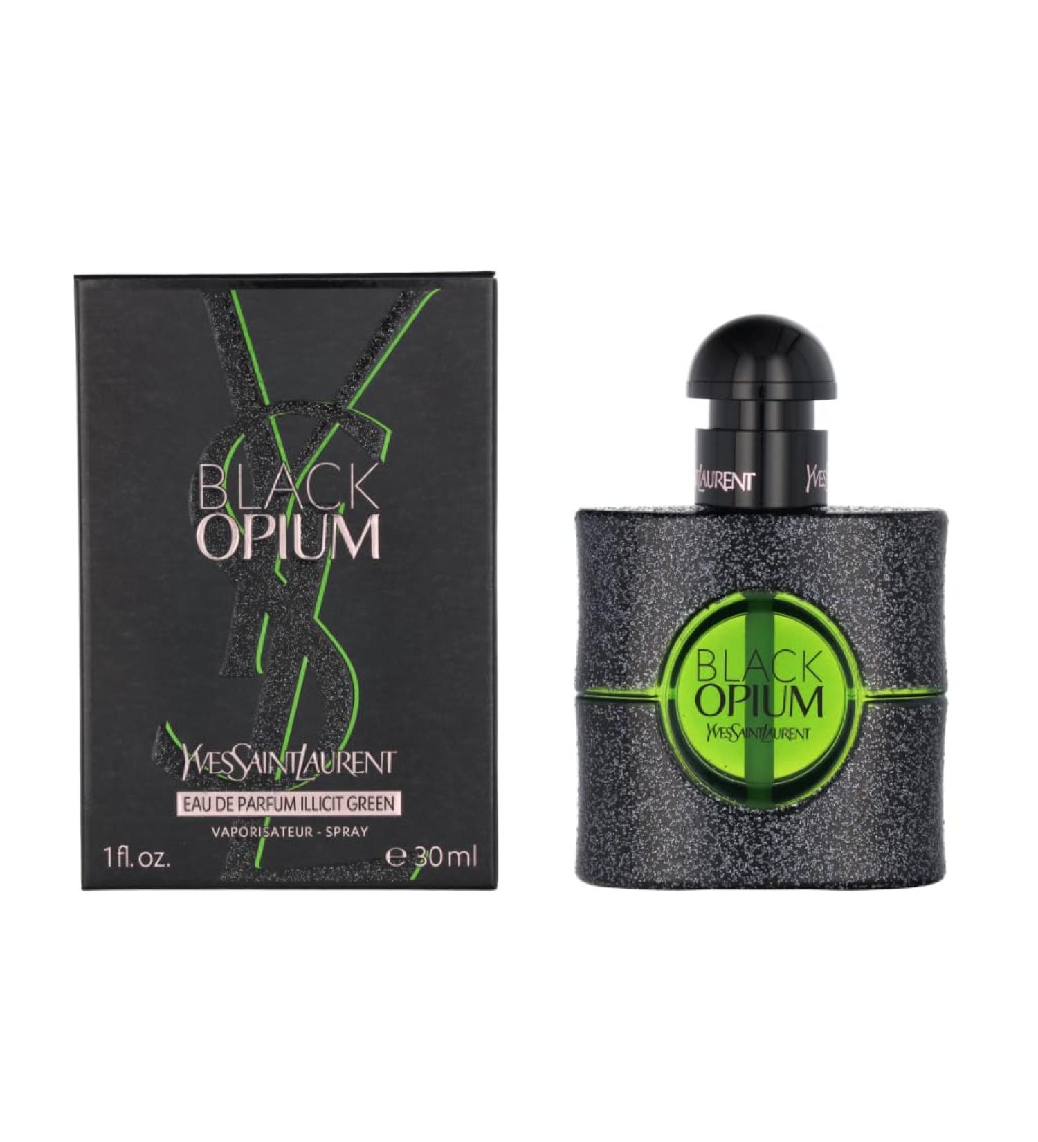 YVES SAINT LAURENT Black Opium Illicit Green EDP Spray Women 1 oz Black Opium Illicit Green 1 Fl Oz (Pack of 1) - Buy Online on GoSupps.com