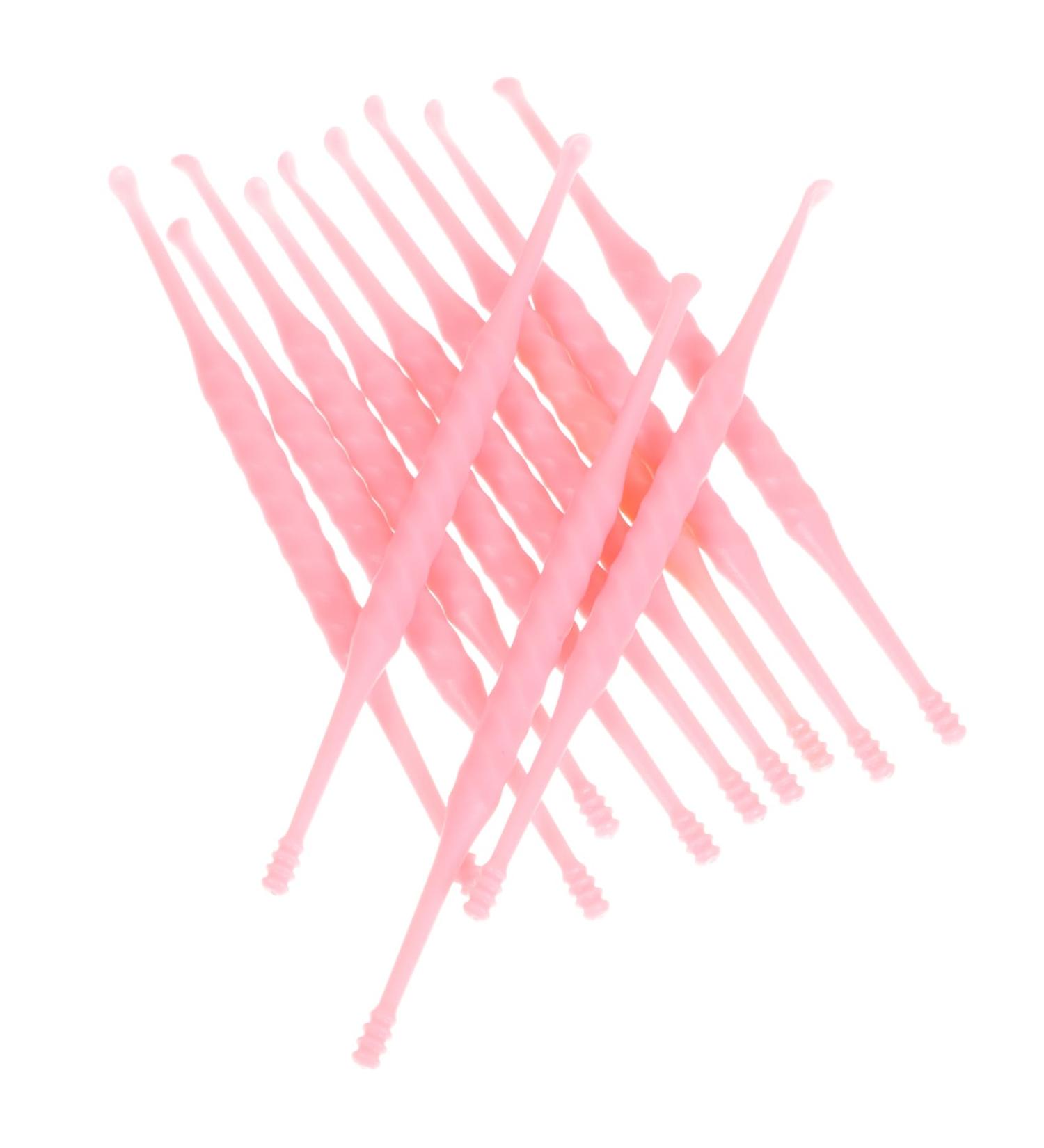 DINHEAROM 12Pcs Ear Wax Picker Plastic Ear Cleaner Tools for Gentle Wax Removal Smooth Design for Safe Use for Personal and Travel Random Color - Buy Online on GoSupps.com