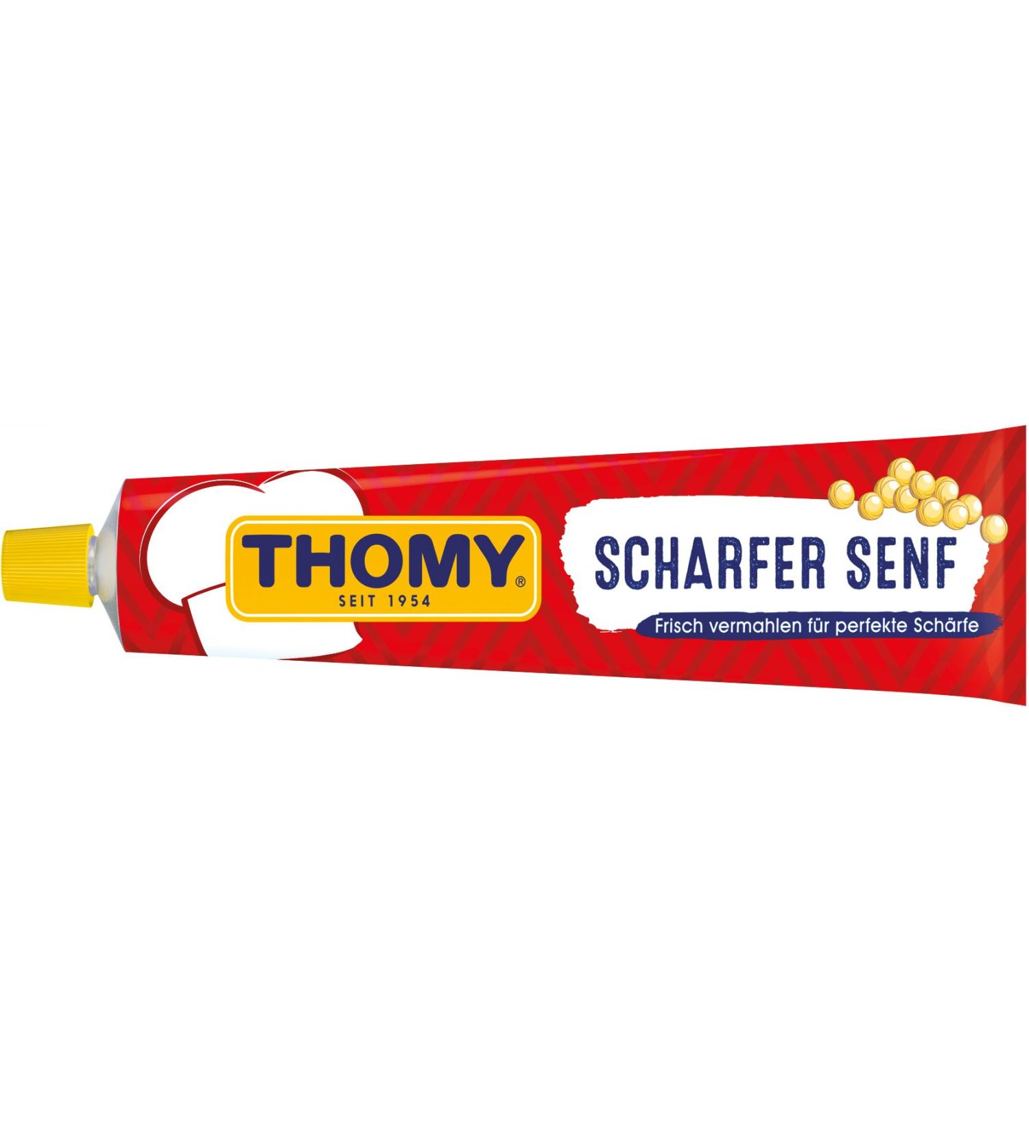 Thomy Sharp Mustard 200ml - Authentic German Flavor | Buy Online - Buy Online on GoSupps.com
