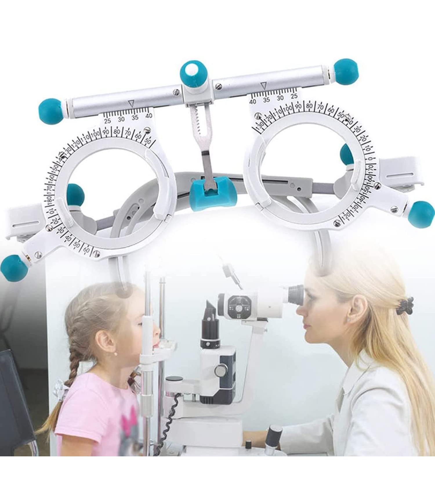 Adjustable Optical Test Frame - Universal PD 48-80mm for Eye Testing | Perfect for Opticians & Hospitals - Buy Online on GoSupps.com