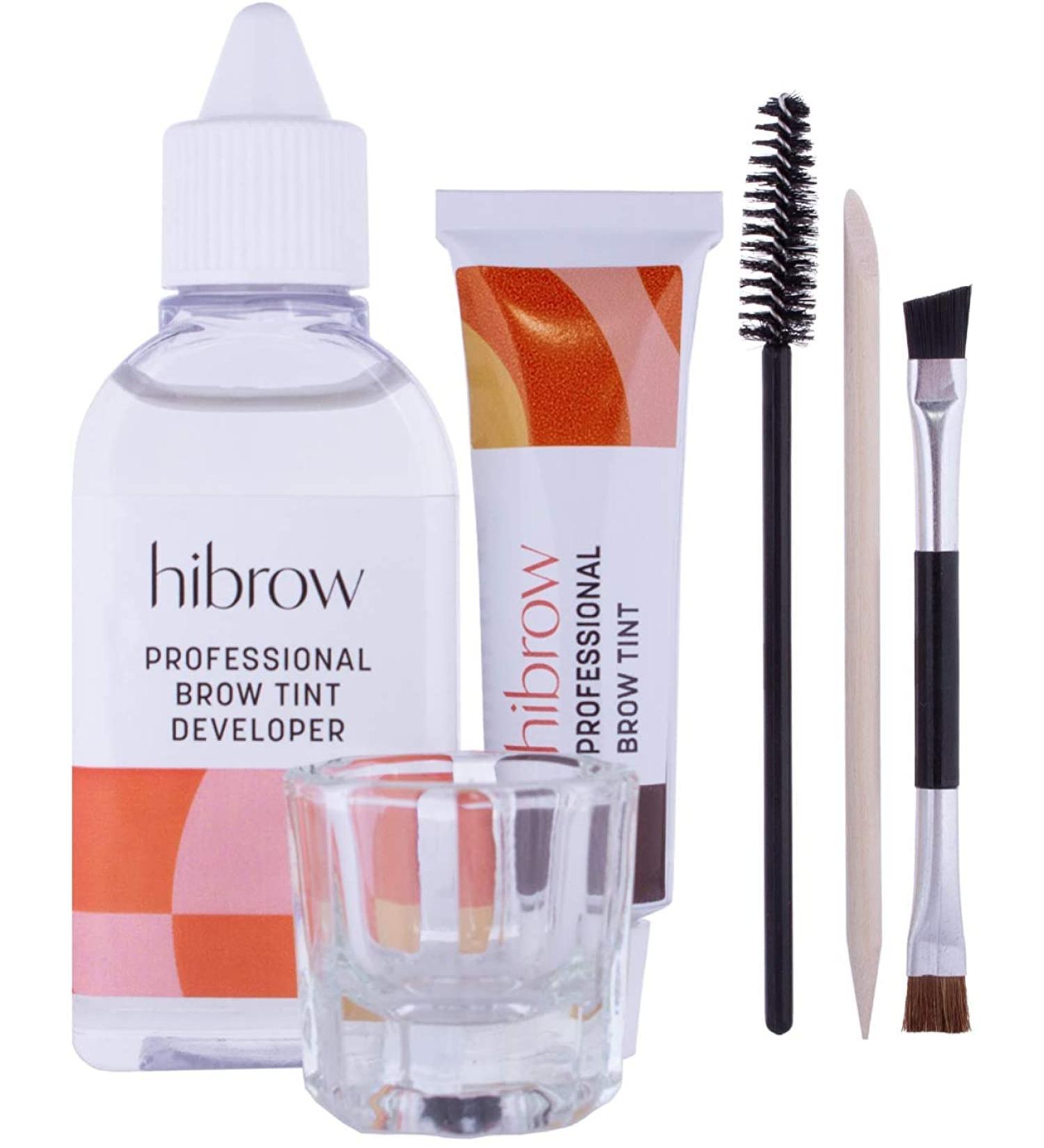 Hi Brow Professional Tinting Kit - Dark Brown Eyebrow Dye Set - Buy Online on GoSupps.com