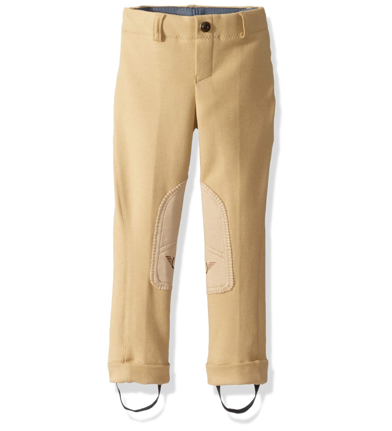 TuffRider Kids Cotton Pull-on jods 2 Light Tan