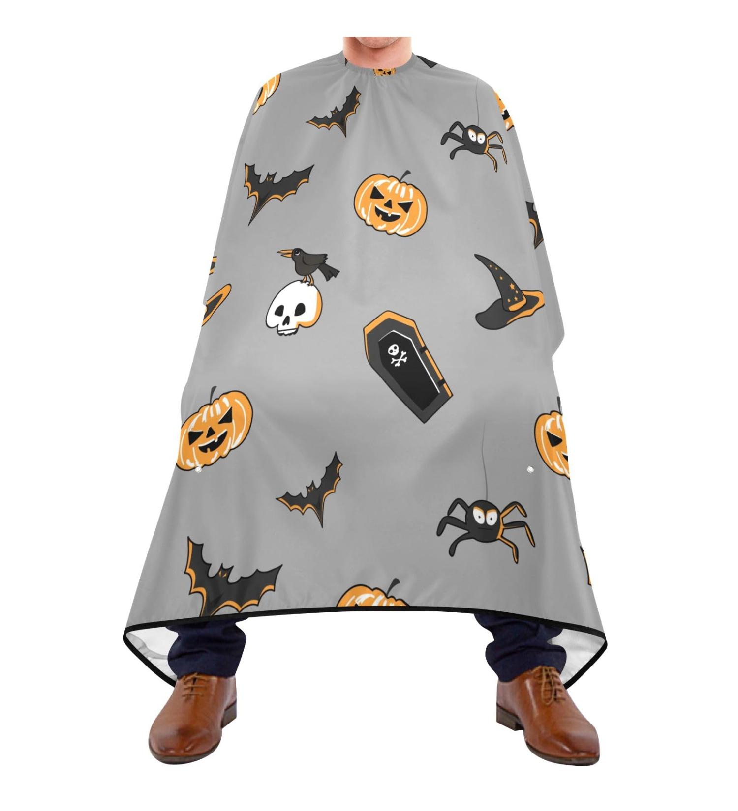 Waterproof Barber Cape - Unisex Cheetah Haircut Bib for Men | Halloween 4 Hair Cutting Cape for Professionals - Buy Online on GoSupps.com