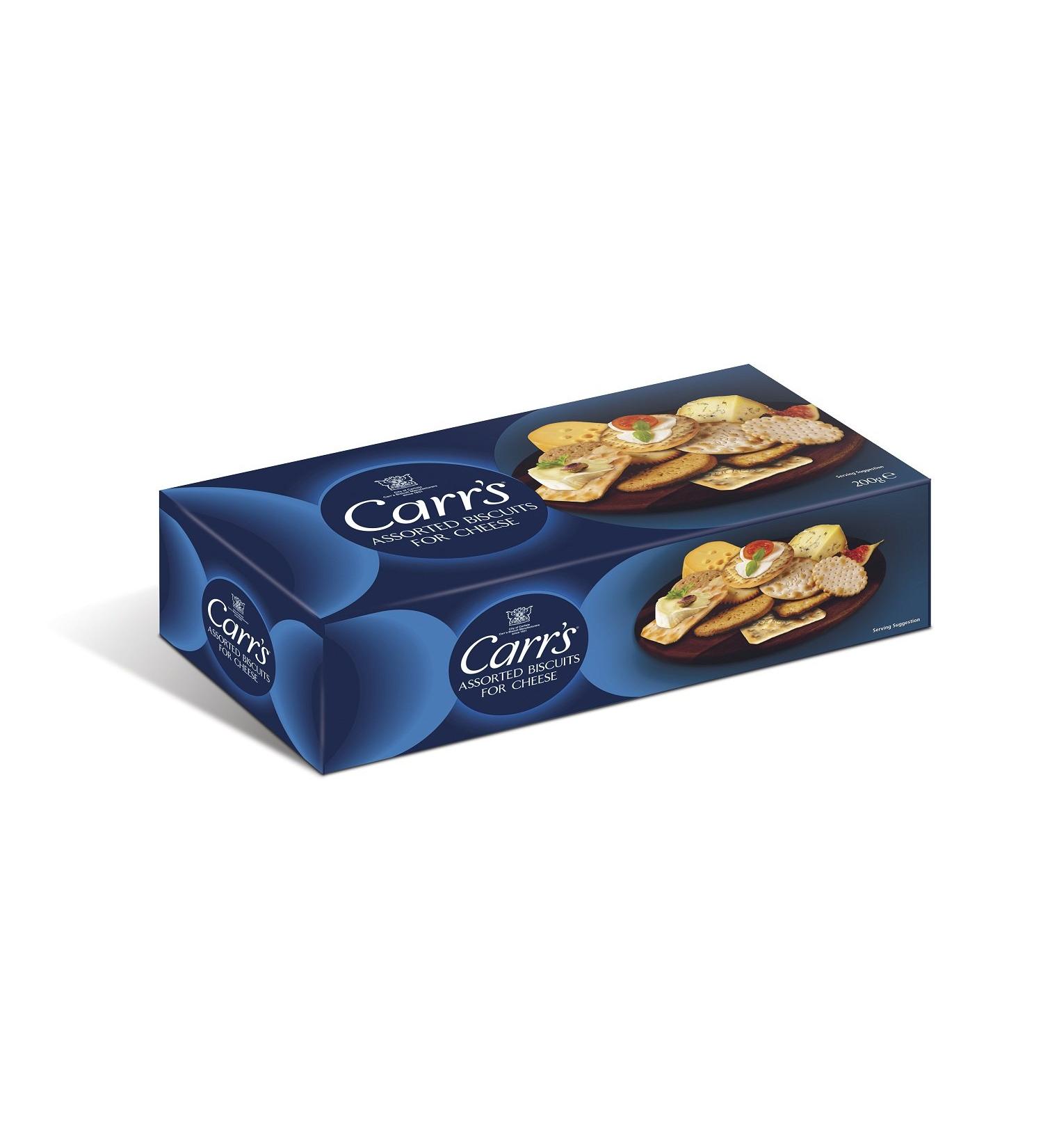  Carr's Carr's 6 x 200g Cheese Biscuits (Pack of 6) - Buy Online on GoSupps.com