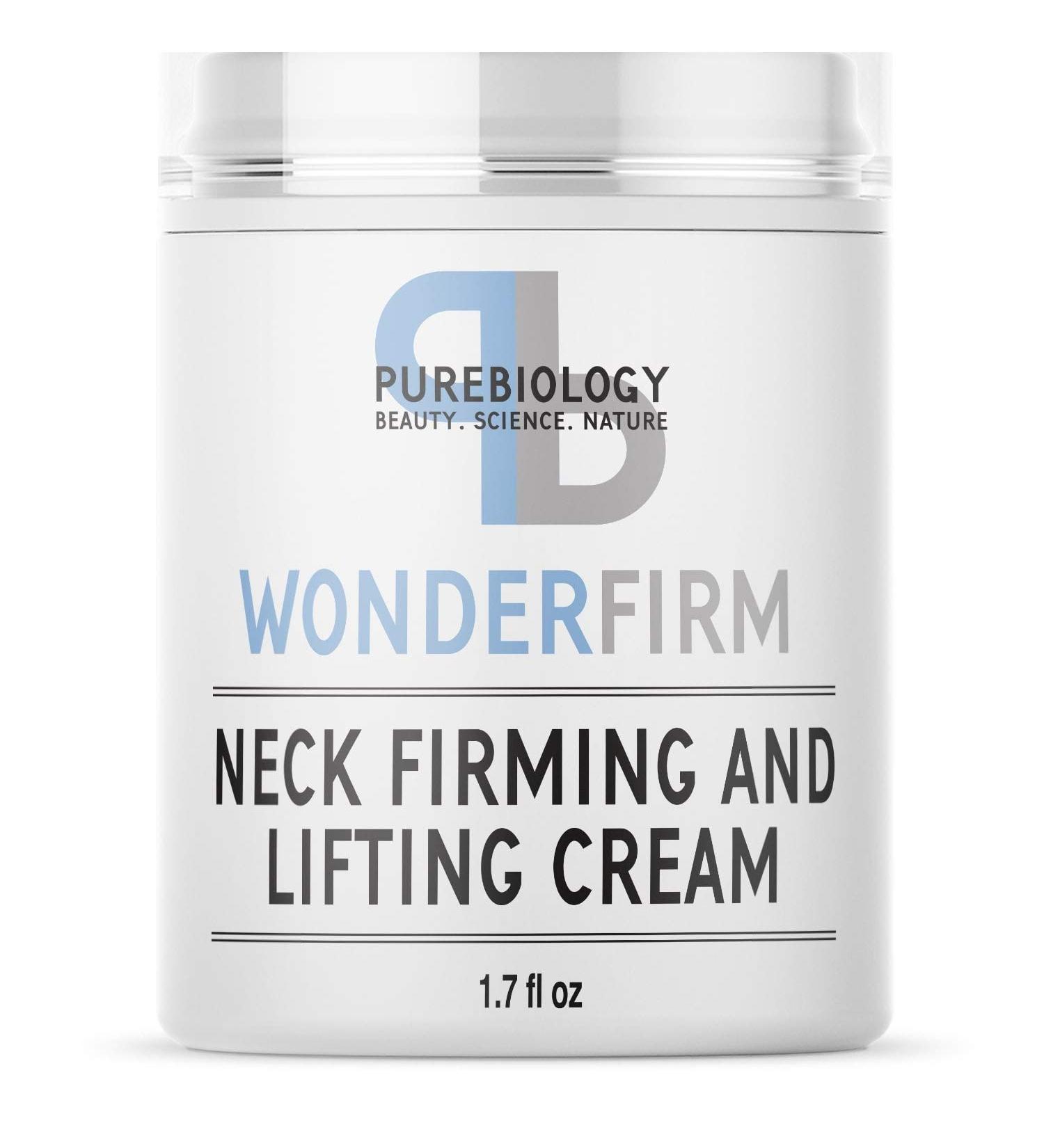 Firming Neck Cream for Chin to Chest | Skin Tightening with Caffeine & Hyaluronic Acid | Anti-Aging Wrinkle Cream - Buy Online on GoSupps.com