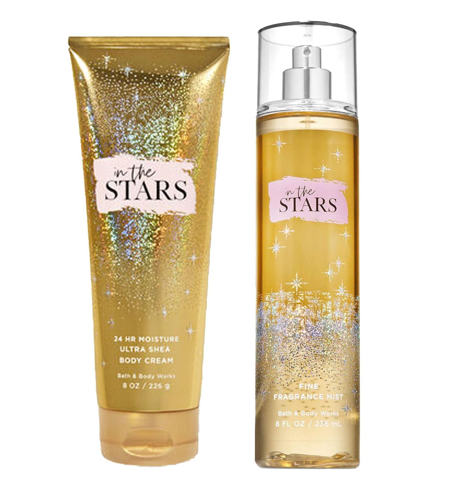Bath and Body Works In The Stars Ultra She Body Cream & Fine Fragrance Mist Set 2018