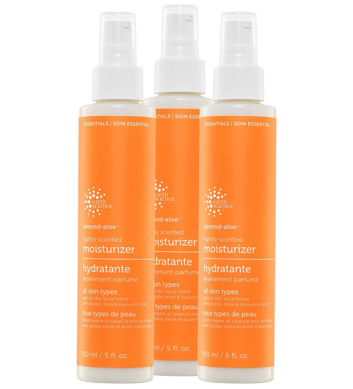 Buy EARTH SCIENCE Lightly Scented Almond-Aloe Moisturizer 3pk (5 fl. oz.) Hydrating Skincare for All Skin Types Fast International Shipping - Buy Online on GoSupps.com
