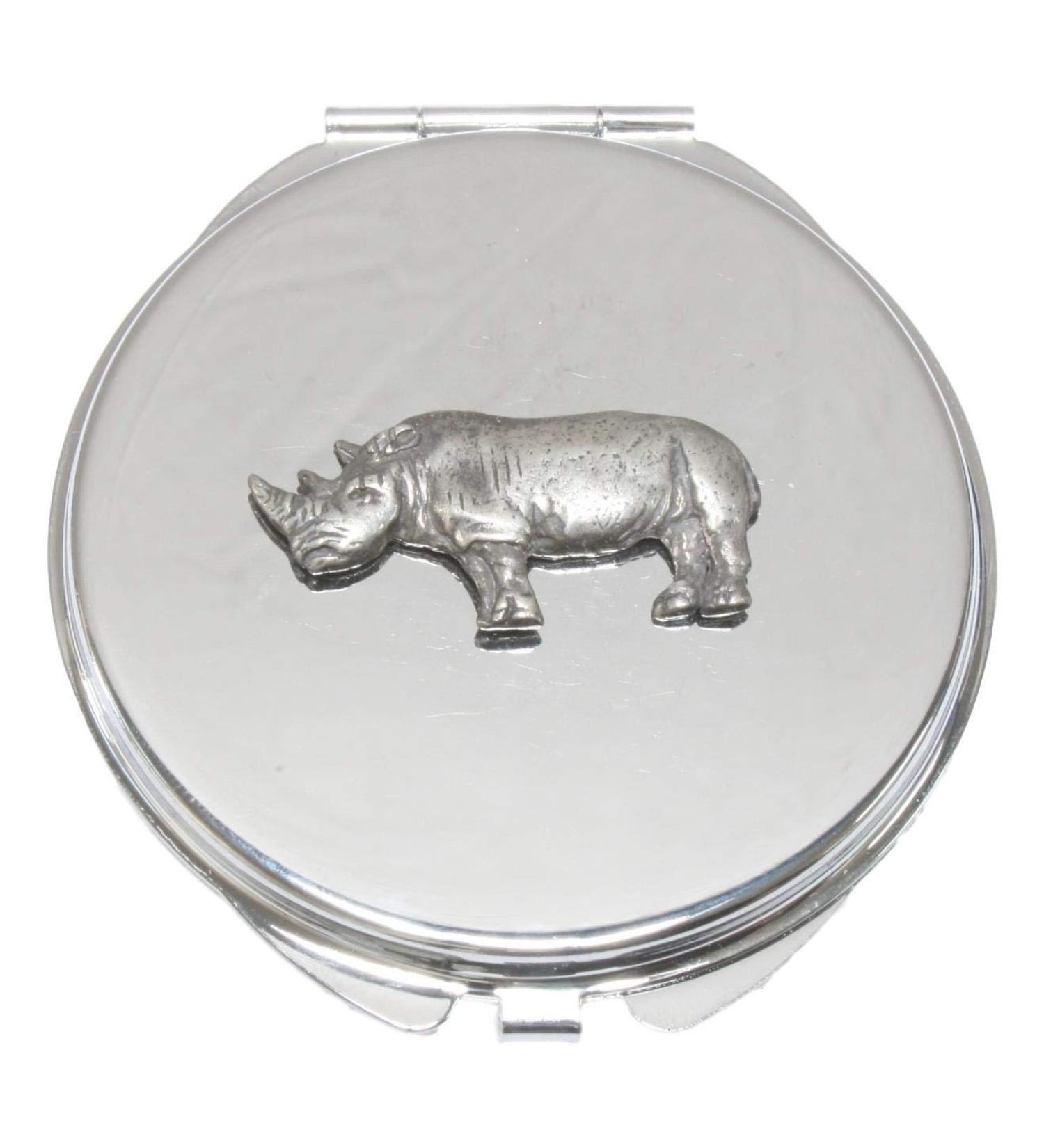 Rhino Compact Mirror Handbag Gift With Free Engraving 297 - Buy Online on GoSupps.com
