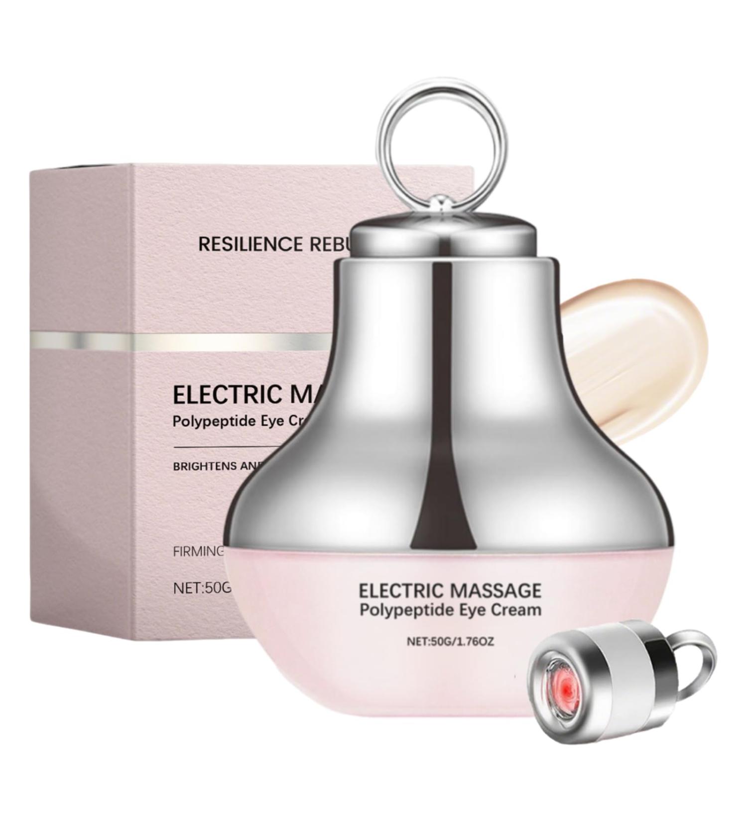 gawysbm Electric Massage Eye Cream for Dark Circle Firm and Smooth of Fine Lines Tired Relief Wrinkles & Puffiness with Gentle Vibration Eye Cream for Firming Moisturizing Anti-Wrinkle (1) - Buy Online on GoSupps.com