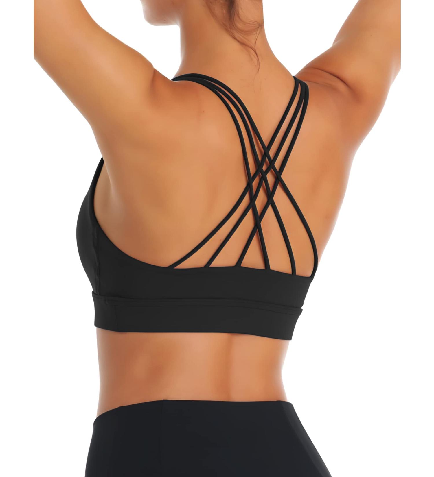 OYANUS Women's Sexy Backless Yoga Tank Top - Quick Dry Activewear for Gym and Running | Large, Black - Buy Online on GoSupps.com