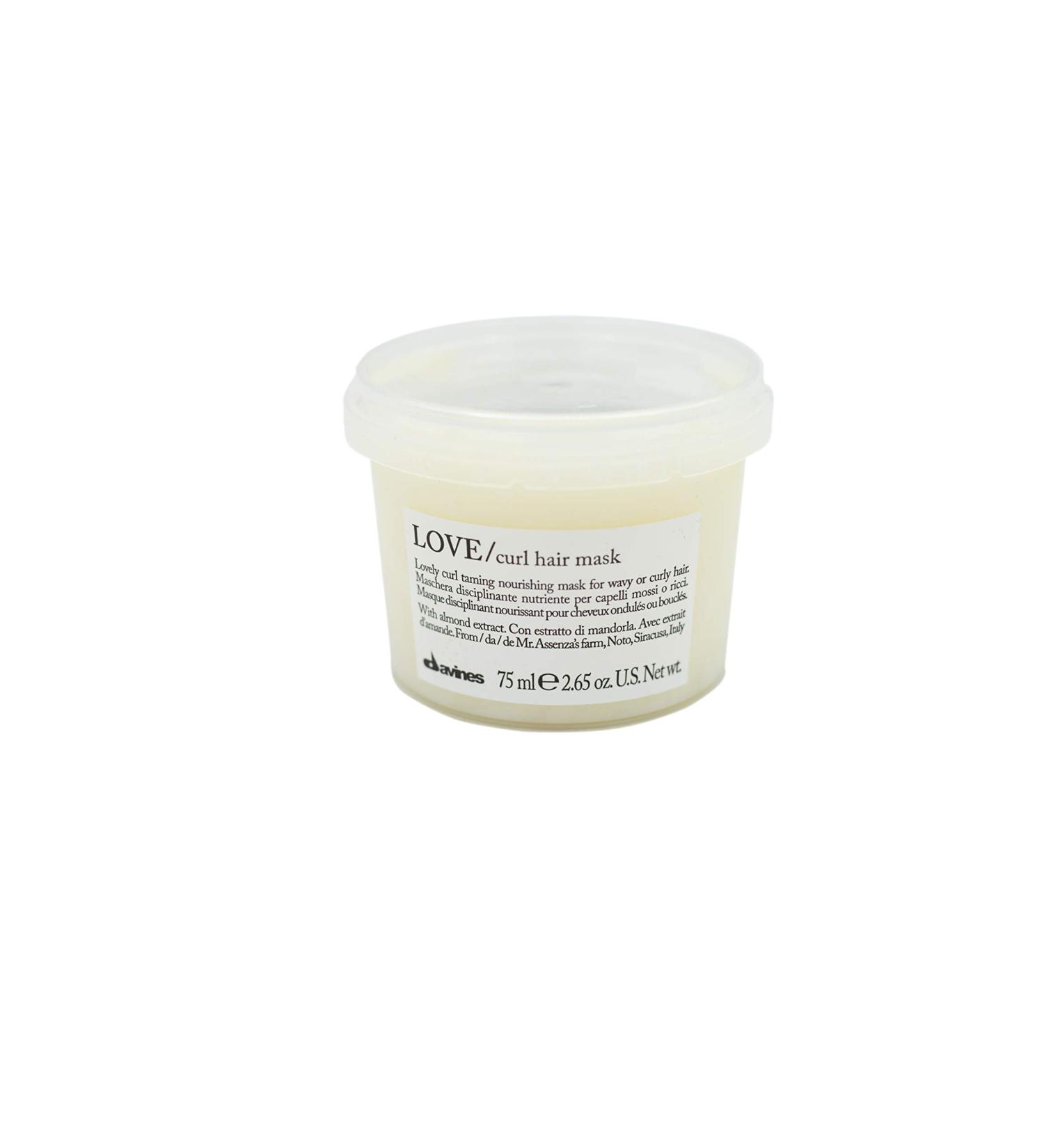 Davines Love Curl Haarmask 75ml - Best Moisturizing Hair Mask for Curly Hair | Buy Online Worldwide - Buy Online on GoSupps.com