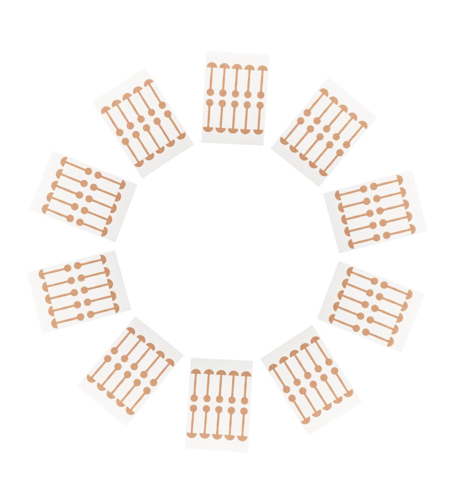 FRCOLOR Patchs Correcteurs Pour Ailes Du Nez lastiques 10 Pcs Bandes Nasales Pratiques En Tissu Souple Confort Narines Larges Usage Quotidien Esth tique Remodelage Nasal Simple Pour Adultes - Buy Online on GoSupps.com