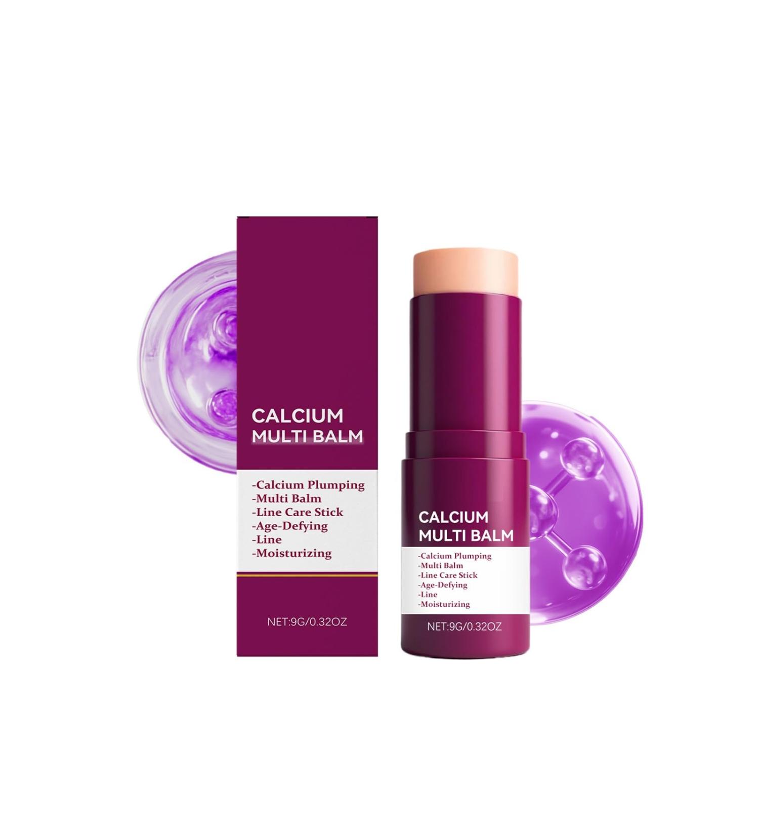 ARANYA Calcium Multi Balm Age-Defying Line Care Stick with Hyaluronic Acid and Mineral Oil Moisturizing Plumping Balm for Dry Fragile Skin 9g/0.32oz - Buy Online on GoSupps.com