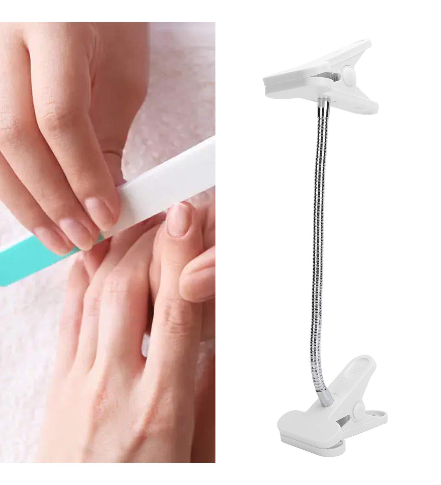 Flexible Nail Art Hand Model Holder - Manicure Practice Tool & Fixing Clamp for DIY Nail Art | International Shipping - Buy Online on GoSupps.com