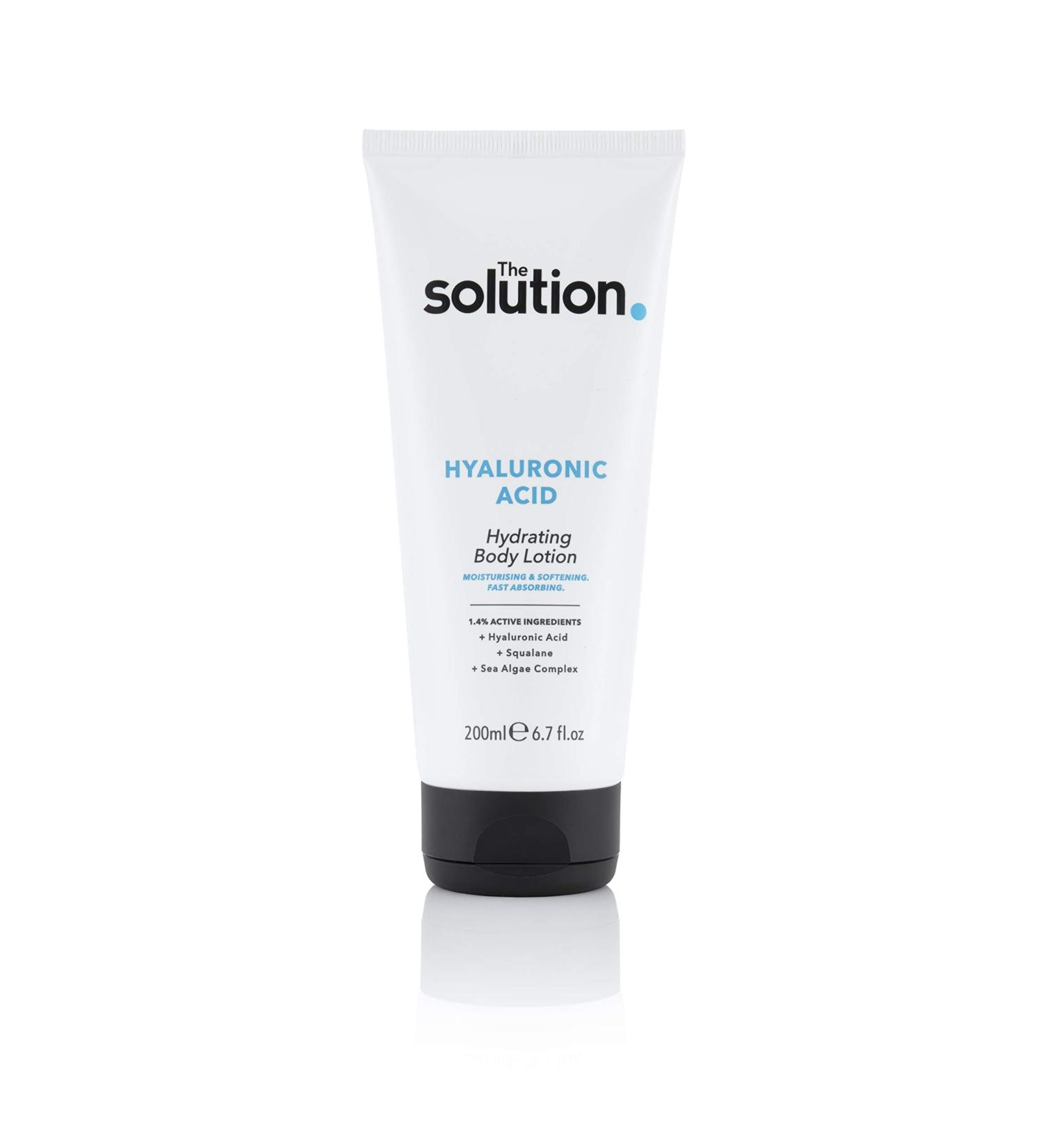 The Solution Hyaluronic Acid Hydrating Body Lotion 200ml Almond - 1 Pack - Buy Online on GoSupps.com