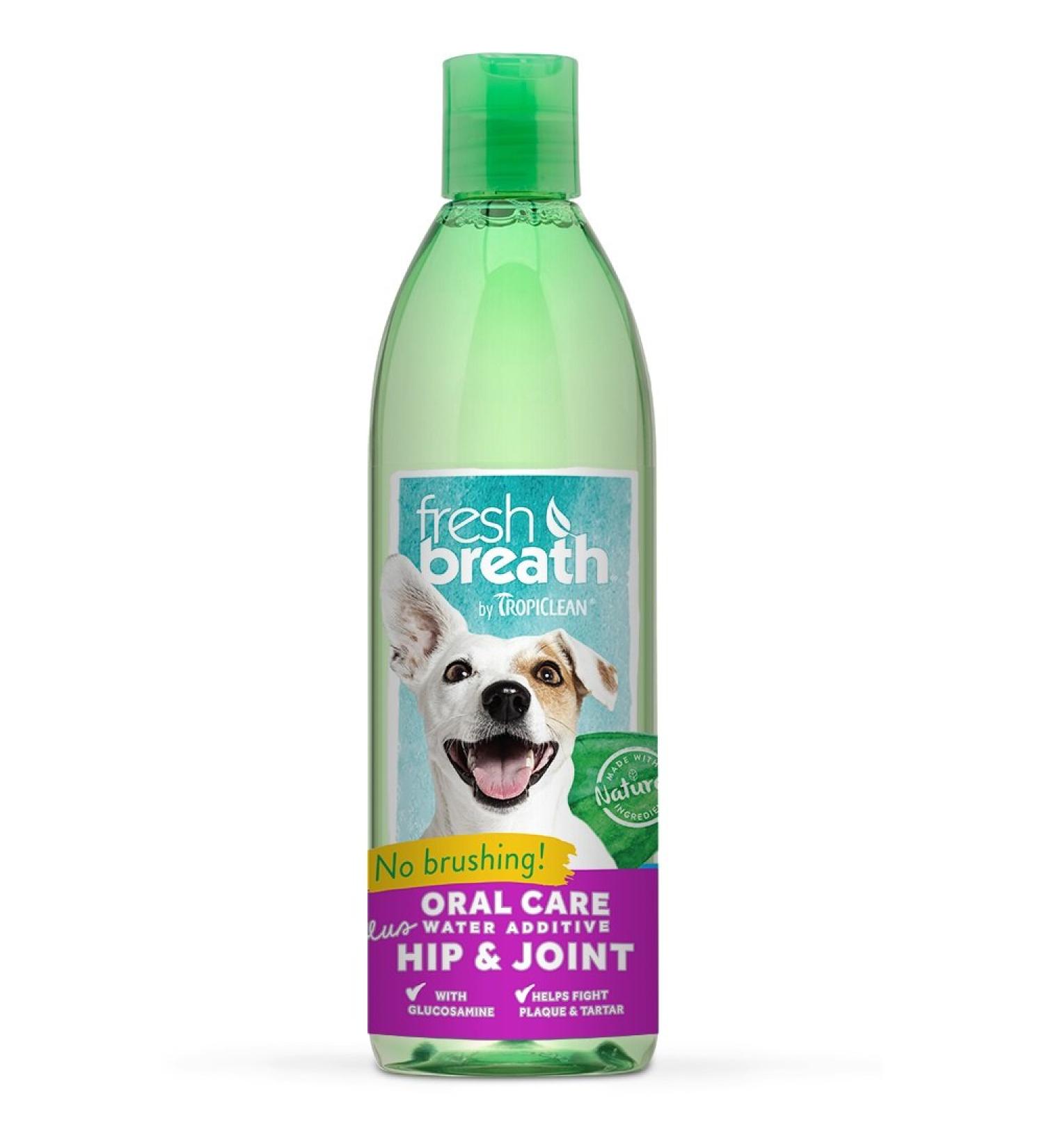 COSMOS 010215 Tropiclean Fresh Breath Oral Care Water Additive Plus Hip and Joint 473ml