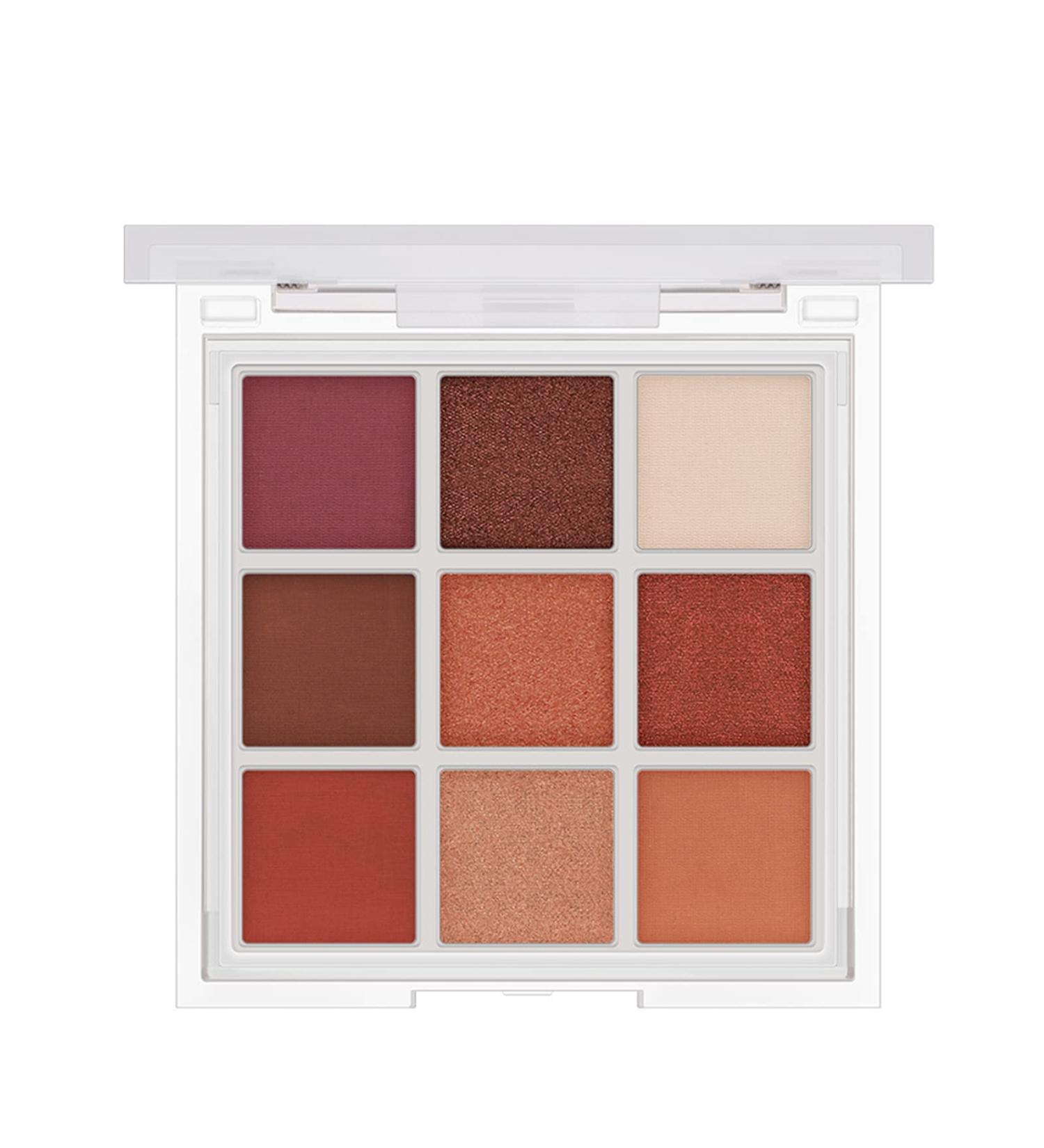 Eye Makeup Palette 9 Colors Eye Makeup Palette Waterproof Eye Shadow Powder Bright and Warm Colorful Eye Shadows Makeup Pallet Set Frifer 03 - Buy Online on GoSupps.com