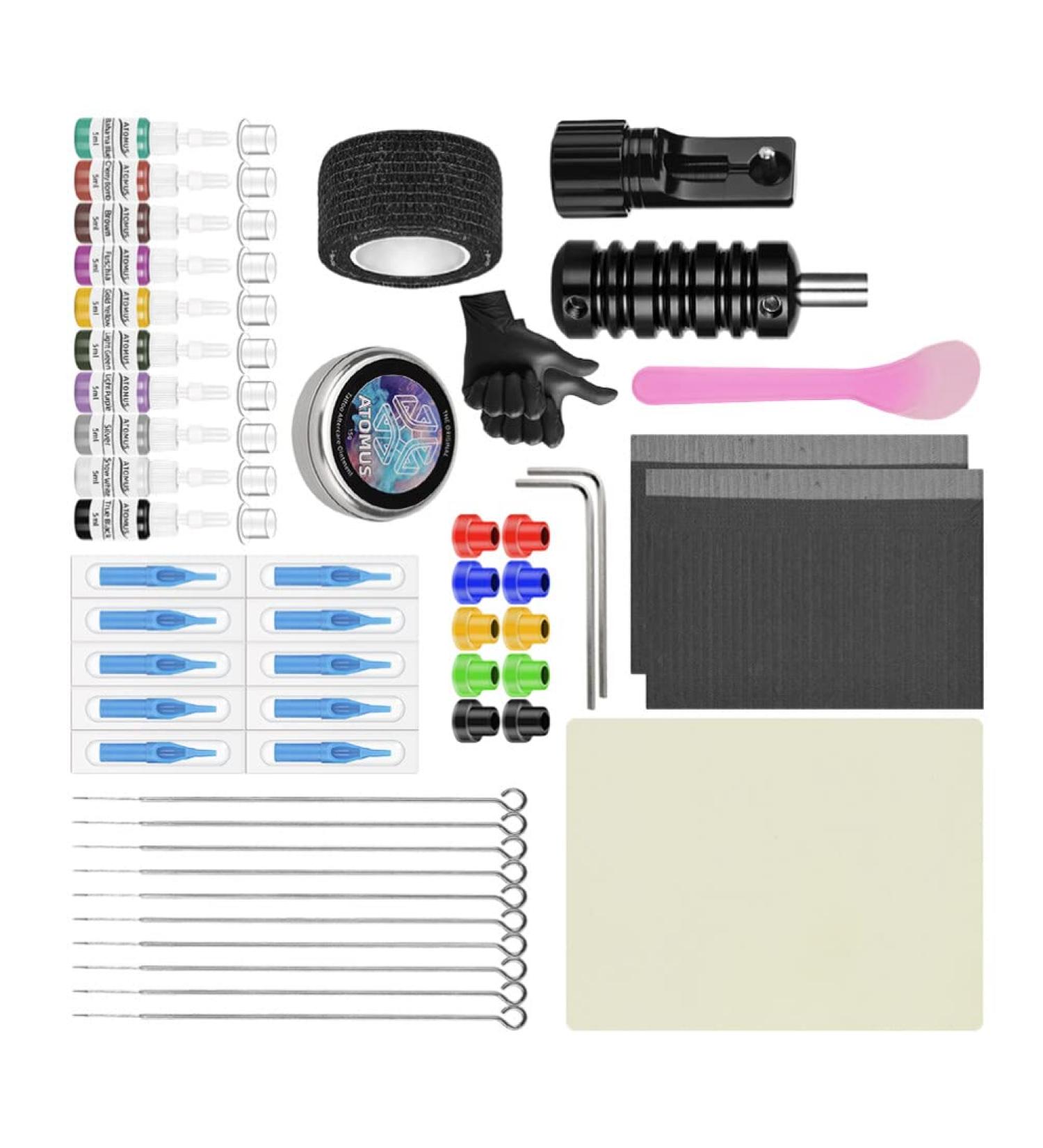 1 Set Healeved Tattoos Tool Kit - Pen Holder Multipurpose Tattooing Supplies - Gift WSTZ1233 04 - Buy Online on GoSupps.com