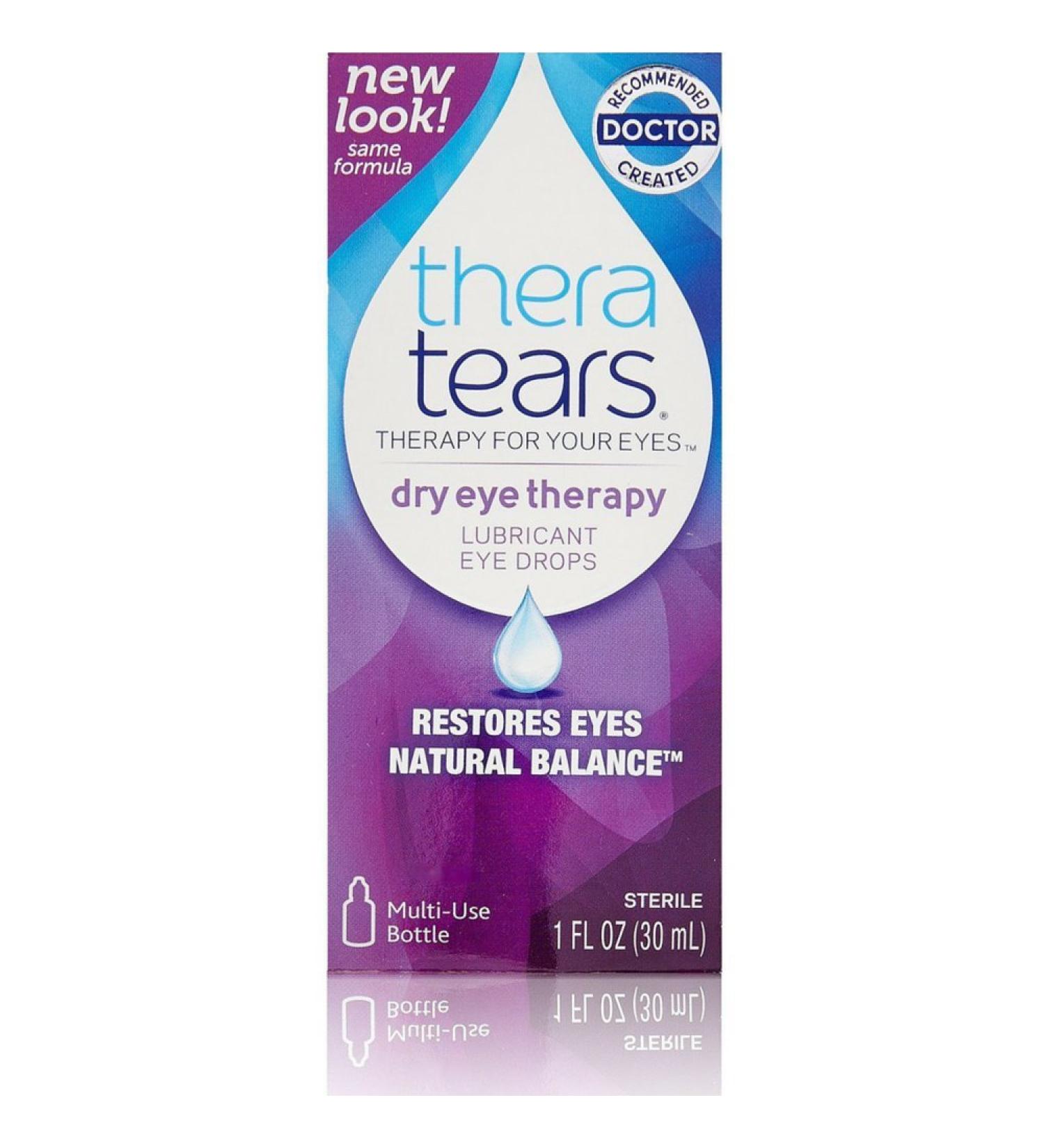 Thera Tears Thera Tears Lubricant Eye Drops, 1 oz (Pack of 3)