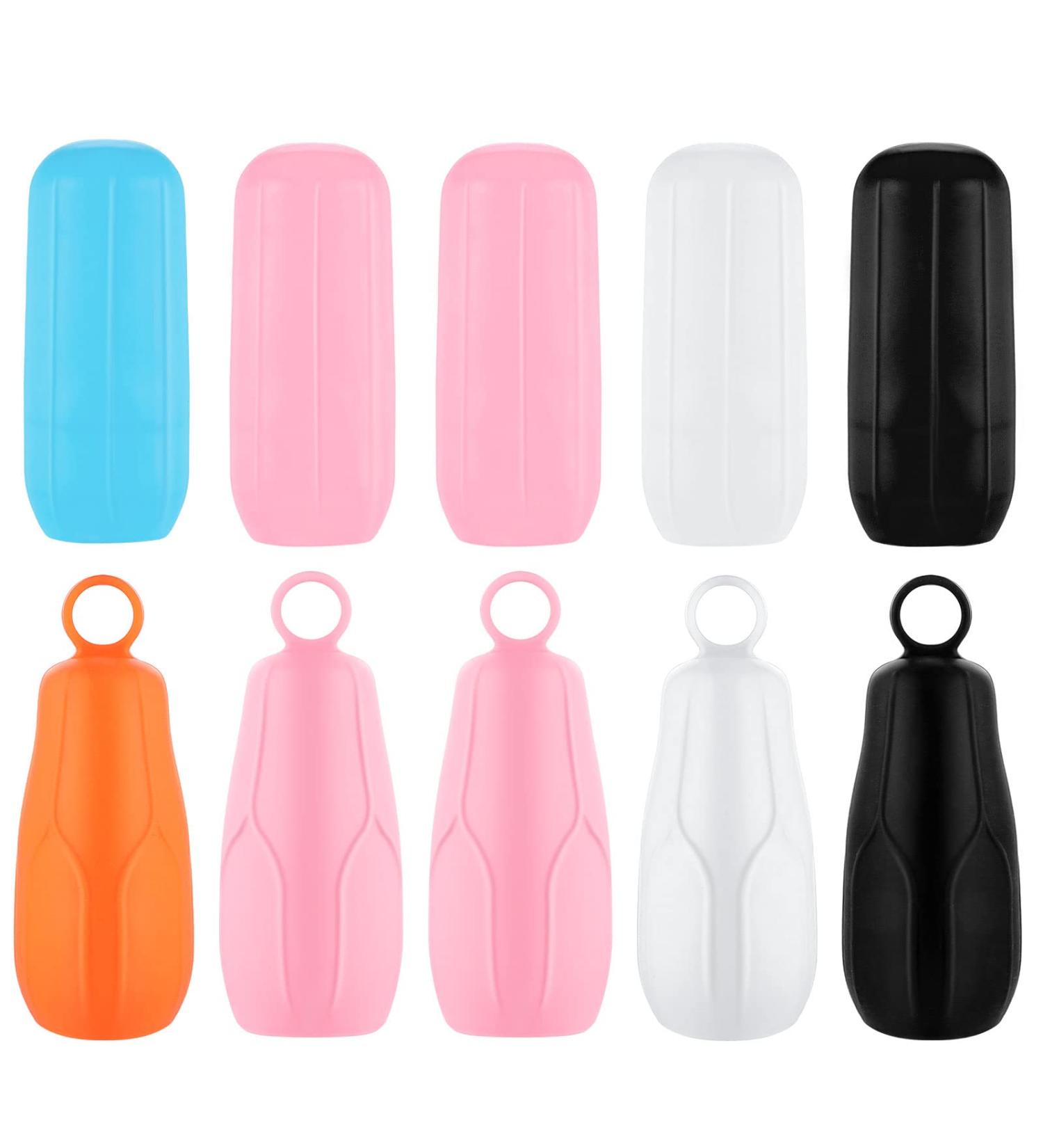 10 Pack Leak-Proof Silicone Toiletry Covers | Travel Size Toiletry Sleeve Set - Buy Online on GoSupps.com