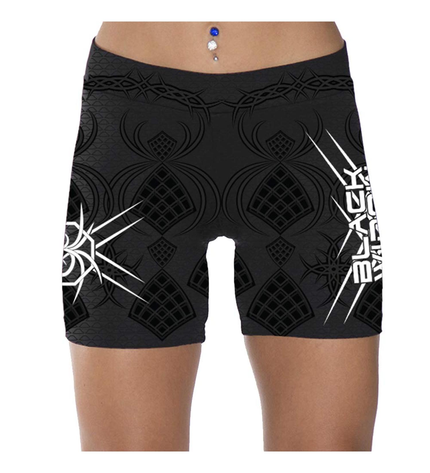 Black Widow Women's Compression Shorts - X-Small | Combat Sports Shorts - Buy Online on GoSupps.com