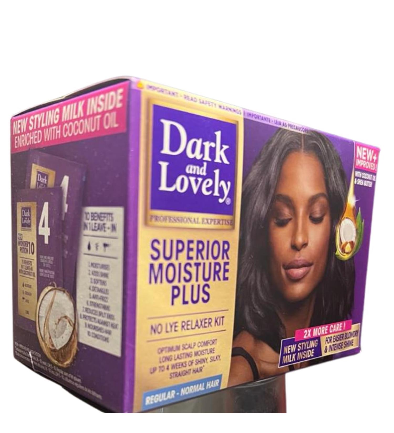 Buy Dark and Lovely Moisture Plus No Lye Relaxer Normal - Smooth Moisturized Hair Worldwide - Buy Online on GoSupps.com