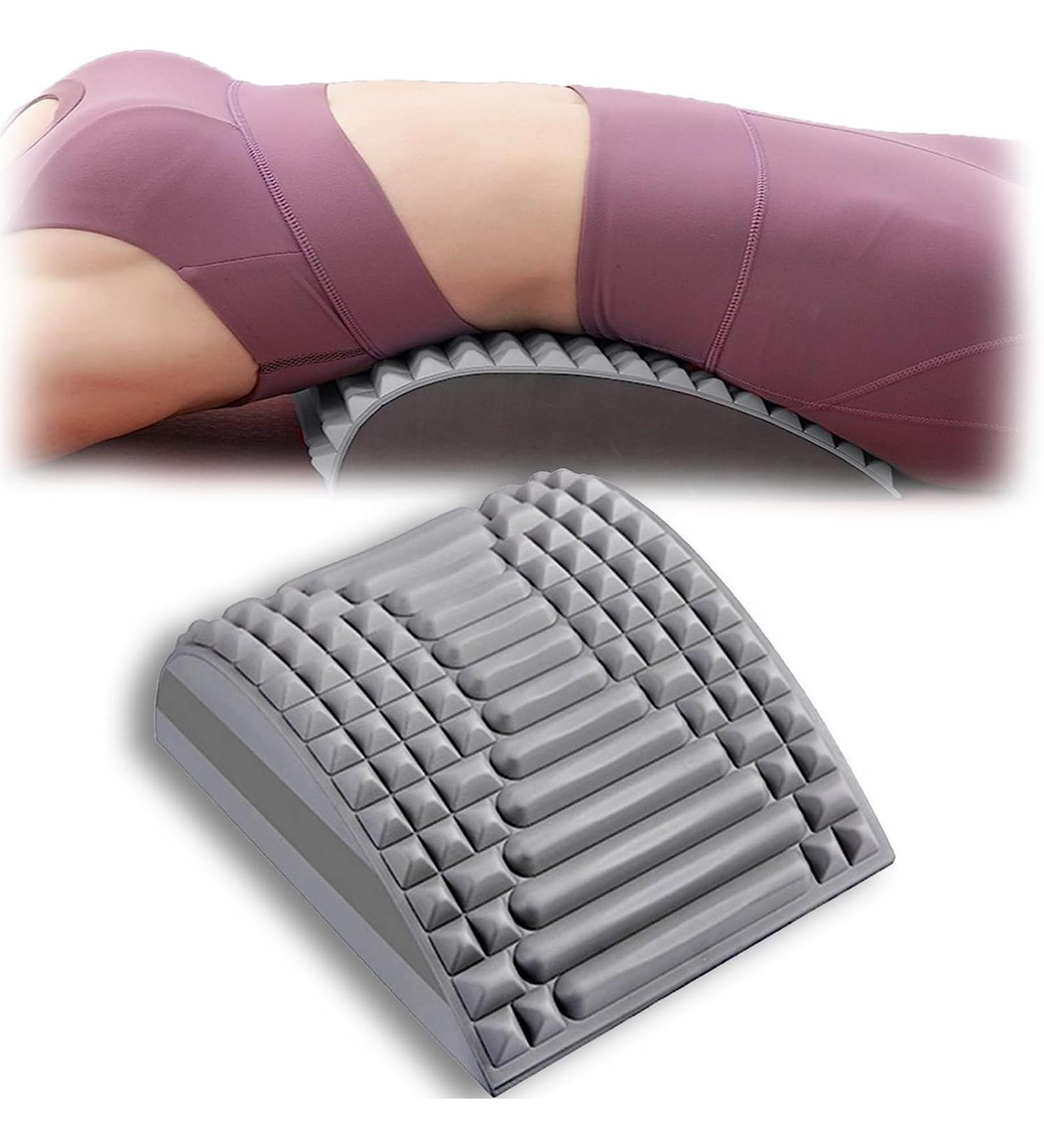 Refresh Neck and Back Pain Relief - Multi-Level Adjustable Spine Plate | Acemend Back Cracker (Gray) - International Shipping - Buy Online on GoSupps.com