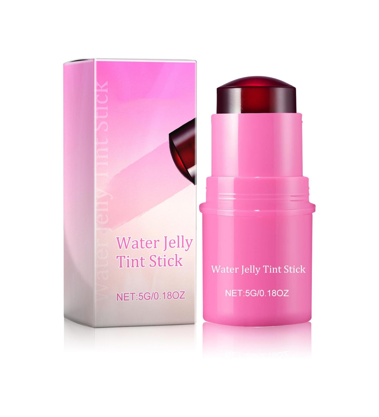 Water Jelly Tint Stick Blush lip gloss stick Milk Cooling Water Jelly Tint Lip Gloss Sheer Lip & Cheek Stain Milk Jelly Tint Jelly Blush Stick Long Lasting Jelly Texture Moisturising (#4 Rose Pink) - Buy Online on GoSupps.com