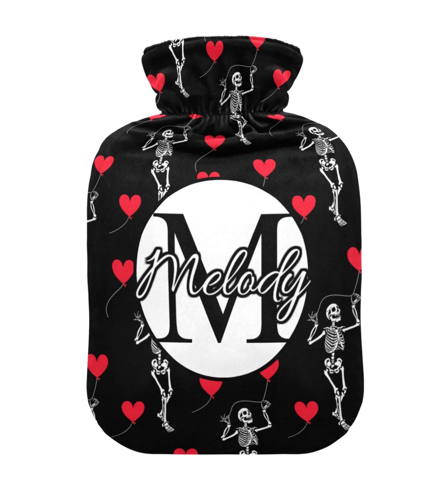 Personalized 2L Skeletal Heat Bottle | Valentine's Day Gift | Hot Water Bottles for Pain Relief & Warmth - Buy Online on GoSupps.com