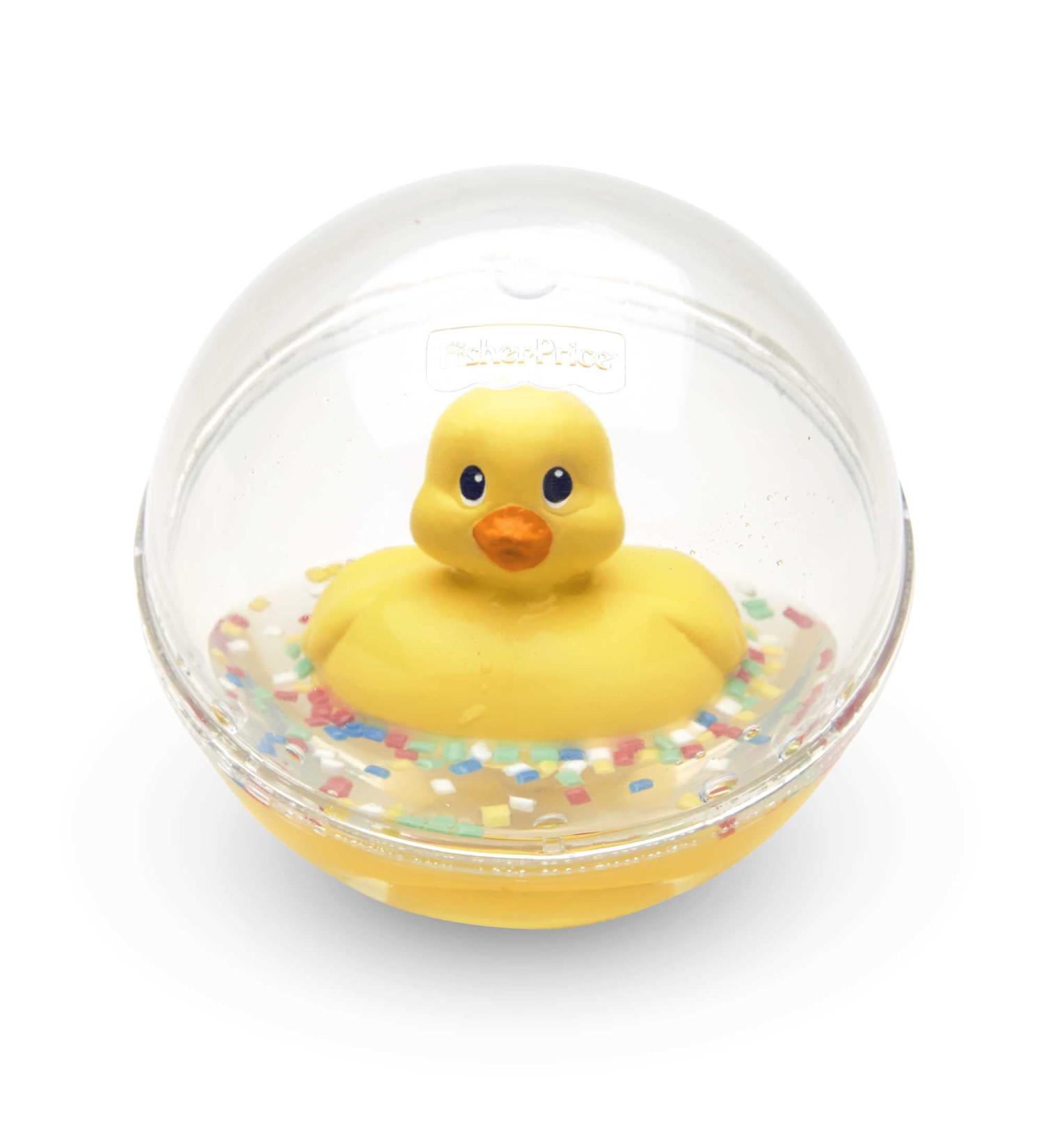 Fisher-Price Watermates Duck Ball - Fun Crawling Toy for Babies 3-6 Months | Confetti Baby Game Ball | Toddler's Toy 75676 - Buy Online on GoSupps.com