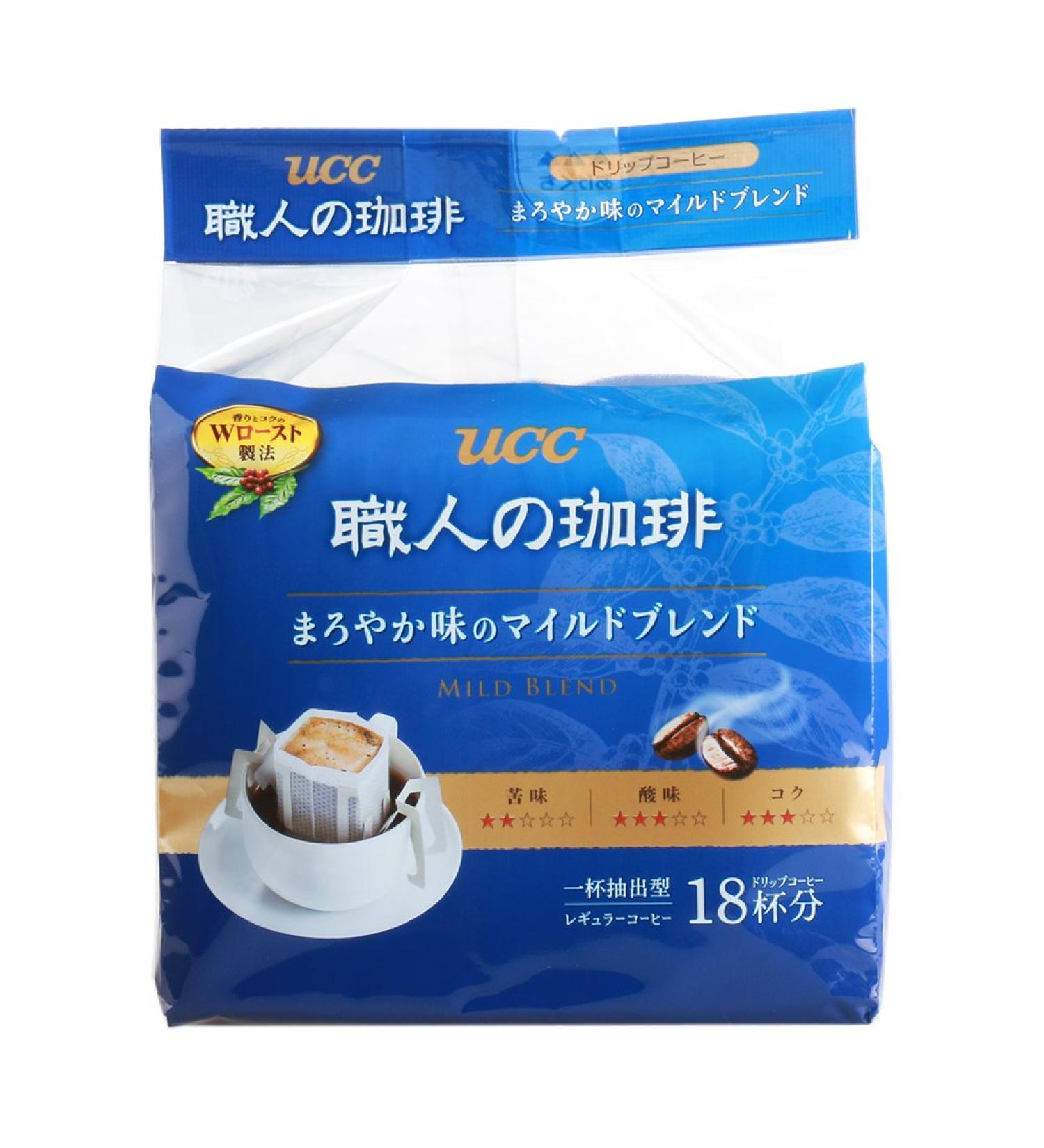 Mild Blend 18P of Coffee drip Coffee Mellow Taste of UCC Craftsman