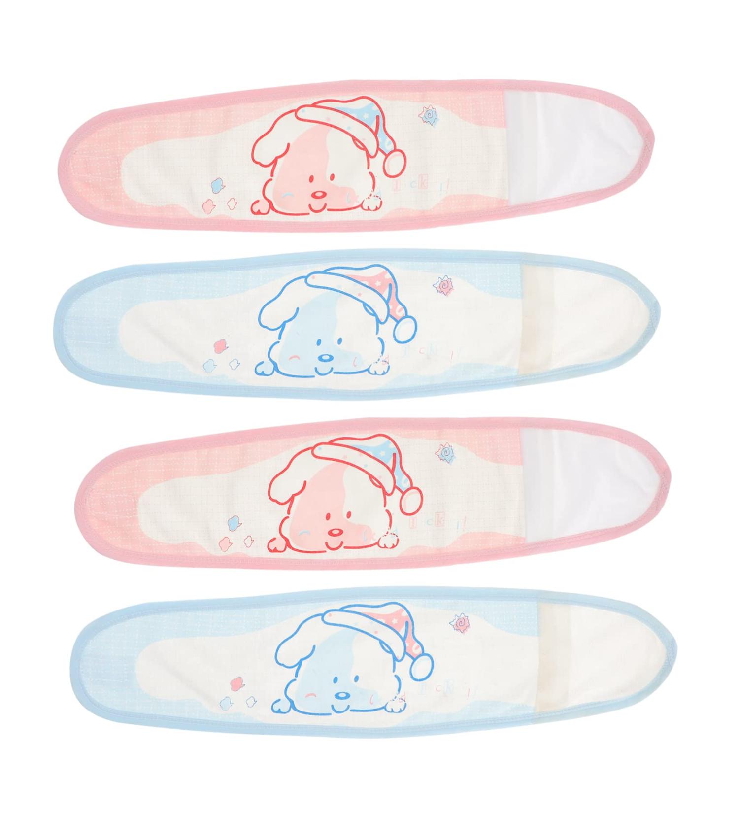Baby Belly Button Band 4pcs Set - Infant to Toddler Navel Protection - Buy Online on GoSupps.com