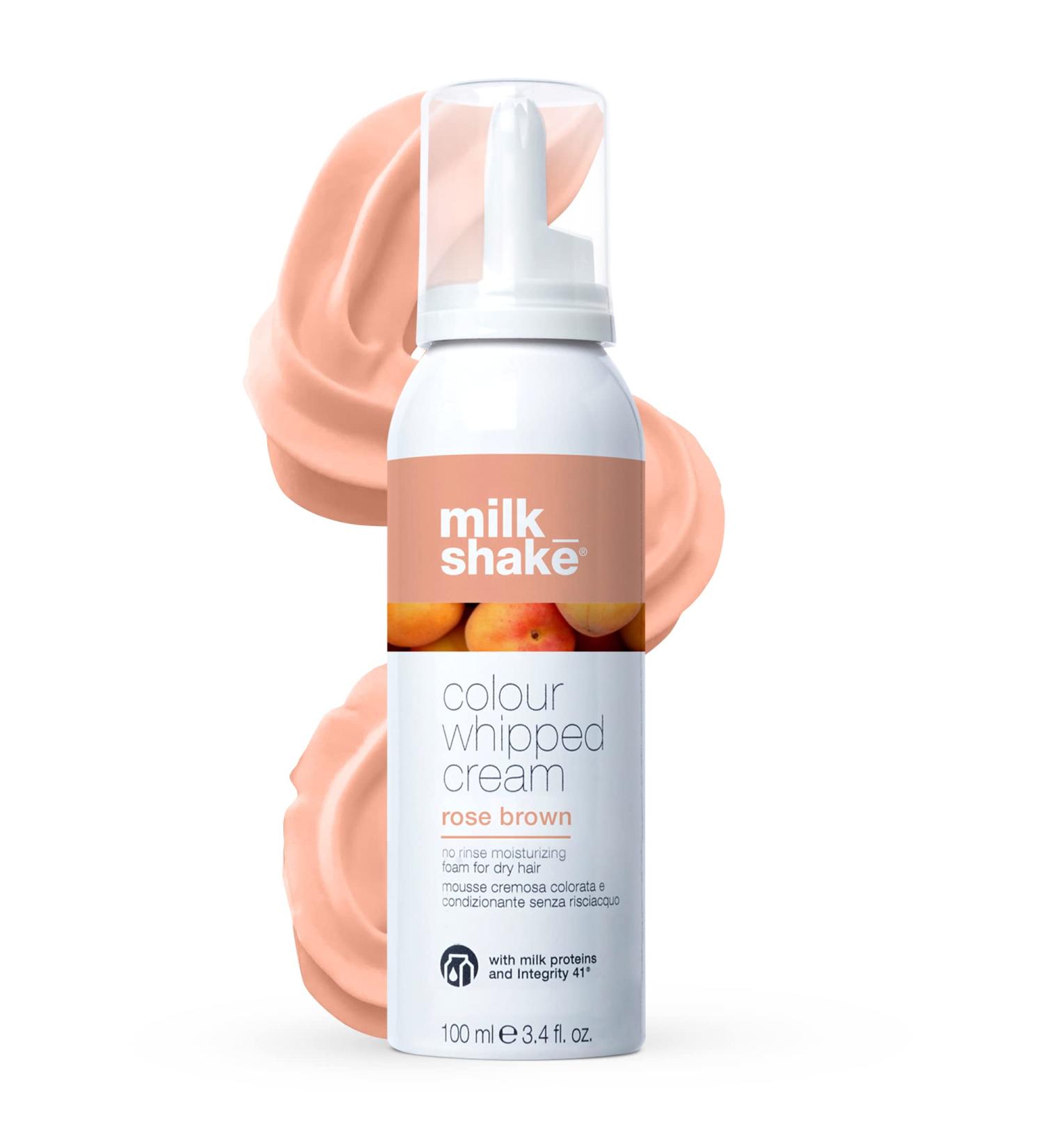 Buy milk_shake Colour Whipped Cream Rose Brown 100 ml - Hydrating Hair Treatment for Radiant Color | International Shipping Available - Buy Online on GoSupps.com