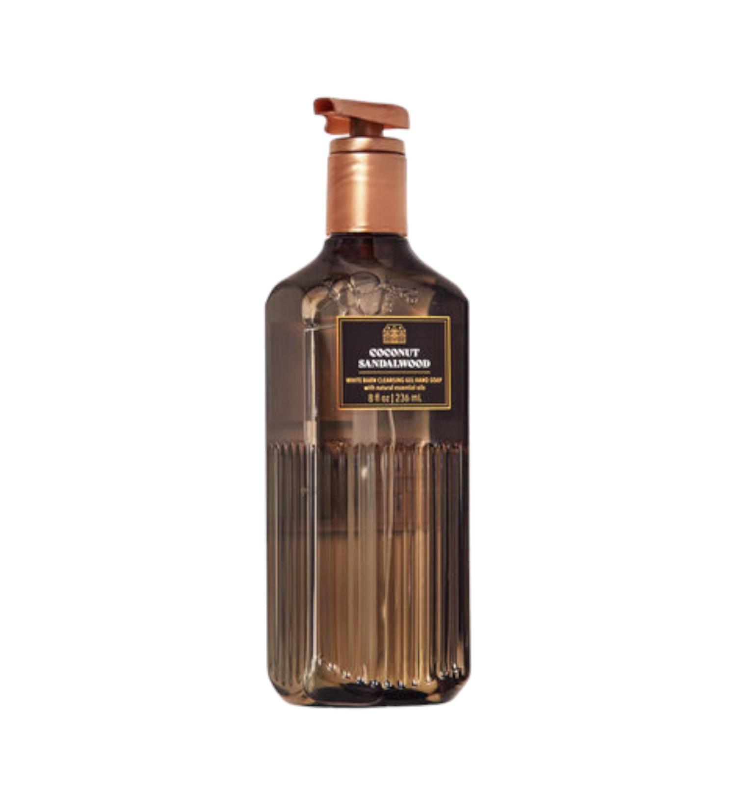 Bath & Body Works Gel Hand Soap Cleansing Gel 8 Fl Oz (Coconut Sandalwood)