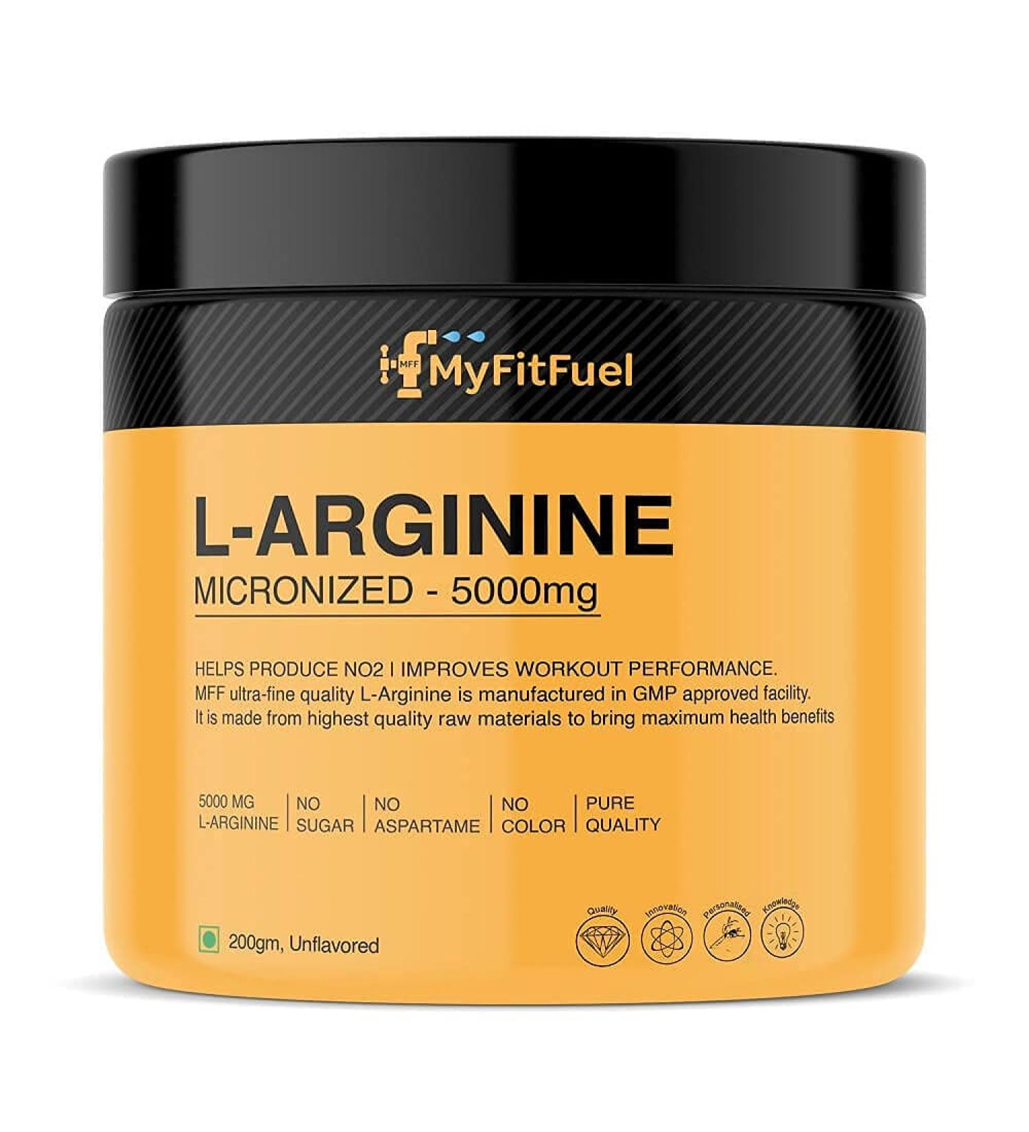 YANG L-Arginine 200 gm (0.44 lbs) Unflavoured - Buy Online on GoSupps.com